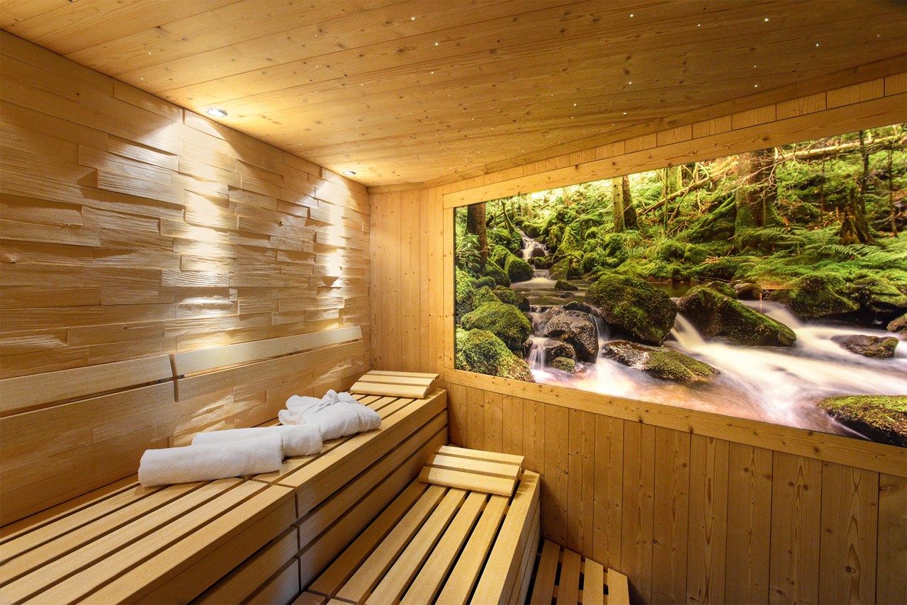Hotel Grüner Wald****S Saunen und Bäder im Detail Bio-Sauna