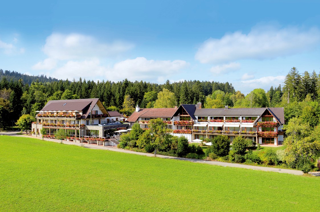 Wellnesshotel: Aussenansicht - Südseite - Hotel Grüner Wald****S