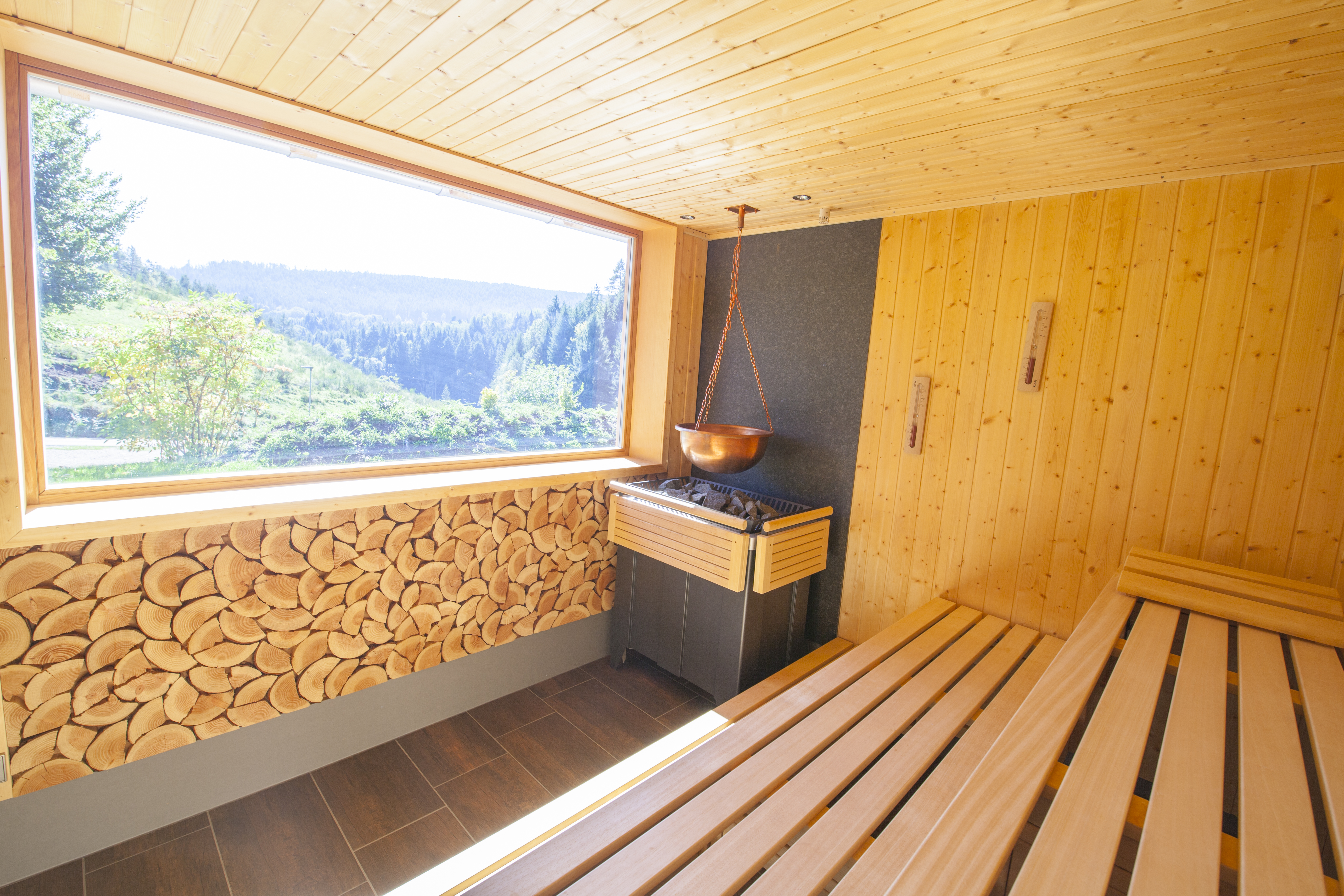 Hotel Käppelehof Saunen und Bäder im Detail Finnischer Außensauna