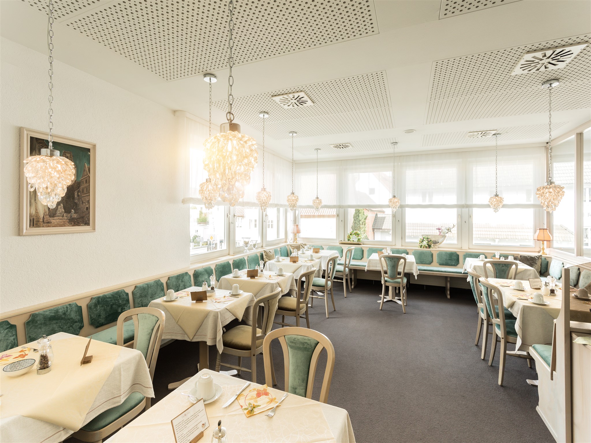 Wellnesshotel: Frühstücksraum - Hotel Traube Revital - Kulinarik | Restaurant
