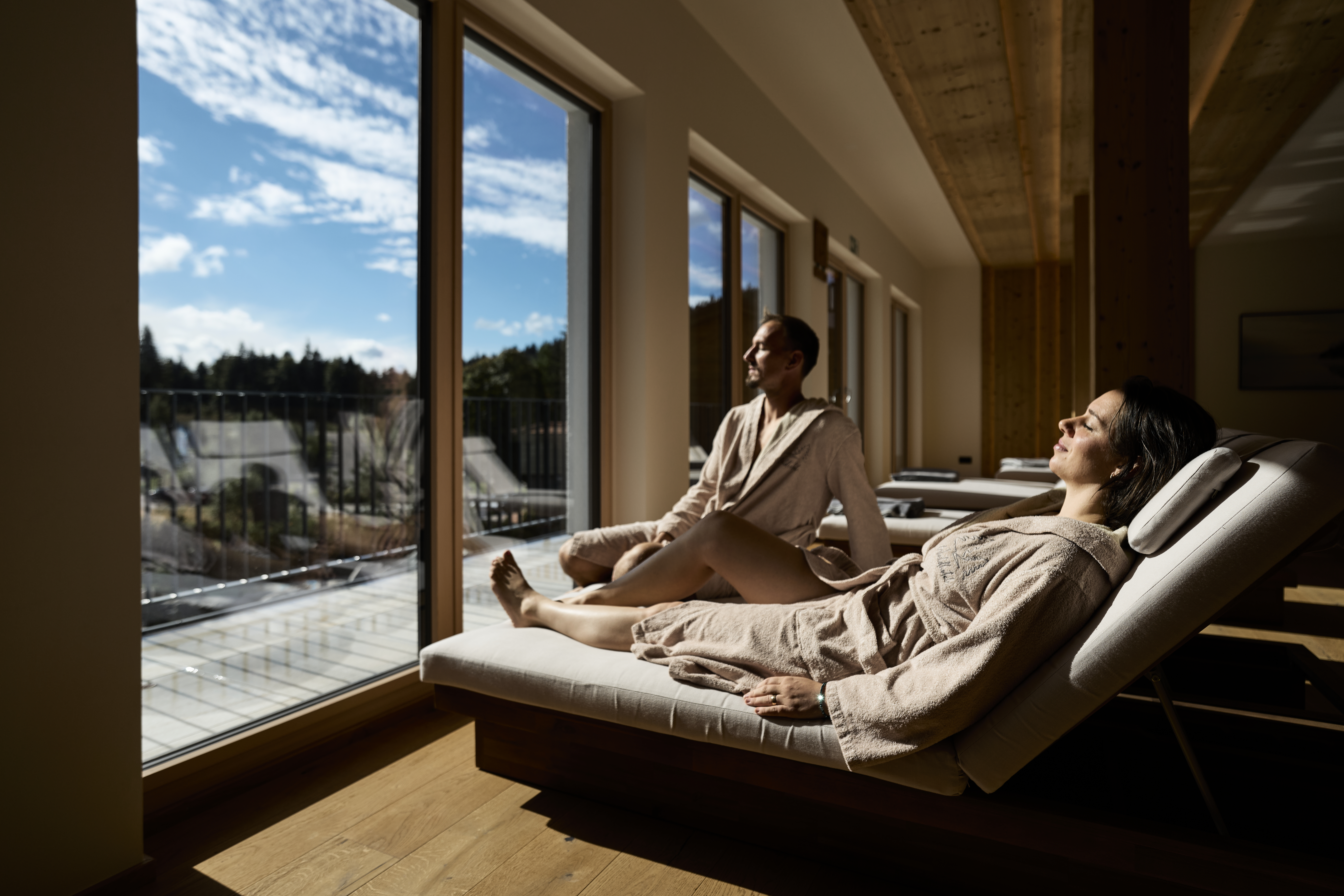 Wellnesshotel: Panorama-Ruheraum - Waldhotel am Notschreipass