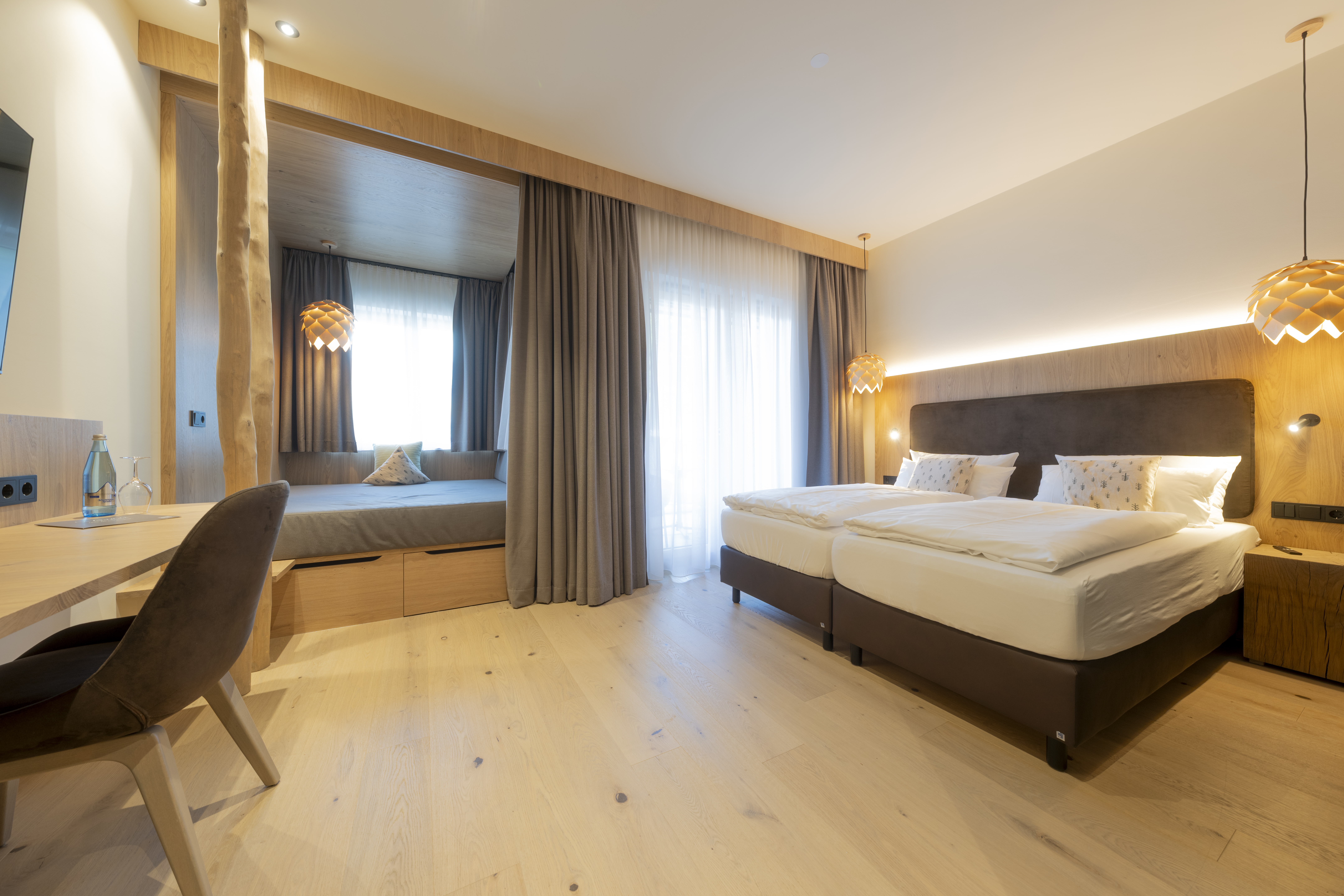 Wellnesshotel: Waldnest Juniorsuite - Waldhotel am Notschreipass
