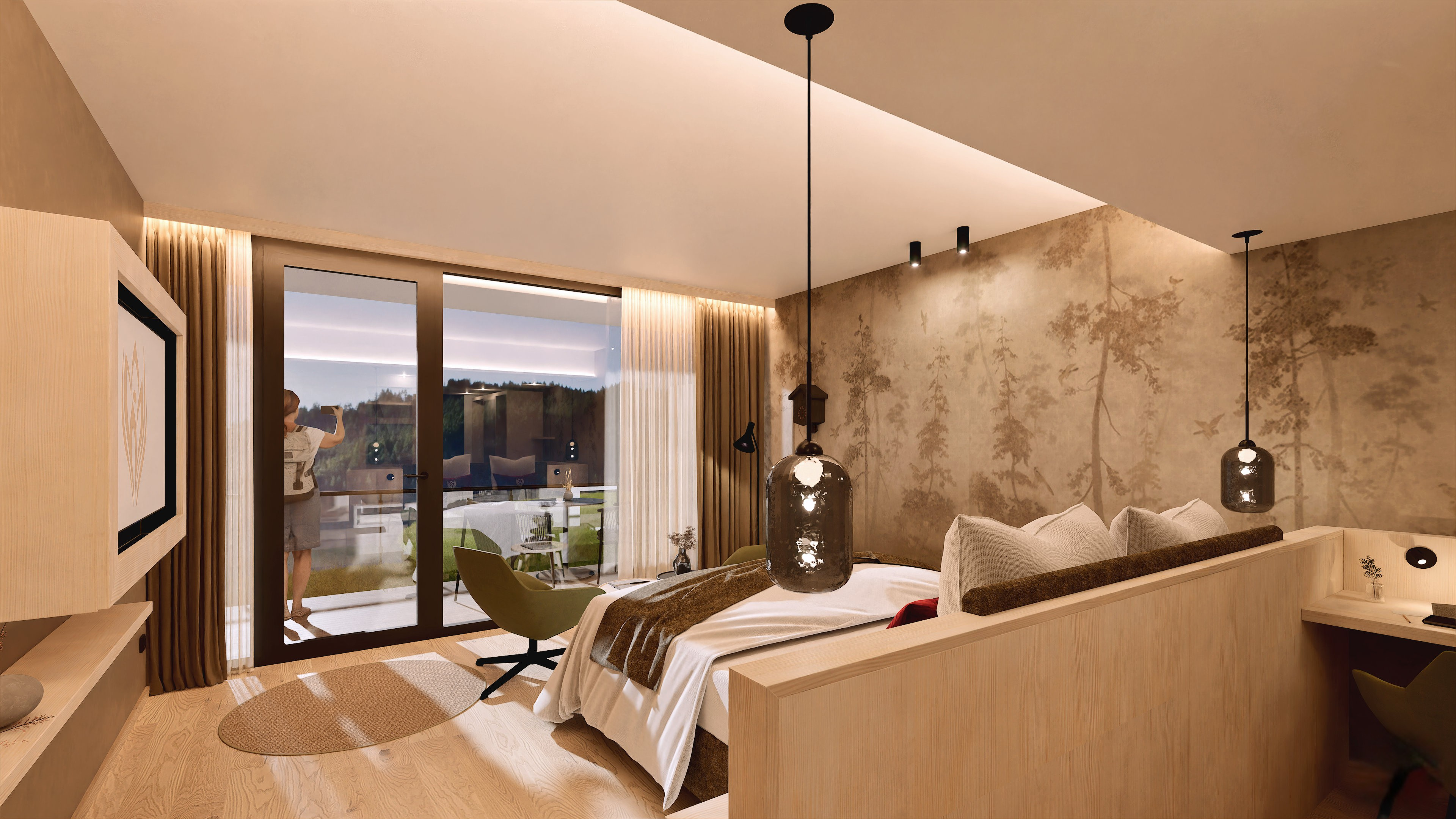 Hotel Kronelamm im Schwarzwald Zimmerkategorien Superior Doppelzimmer im Haupthaus