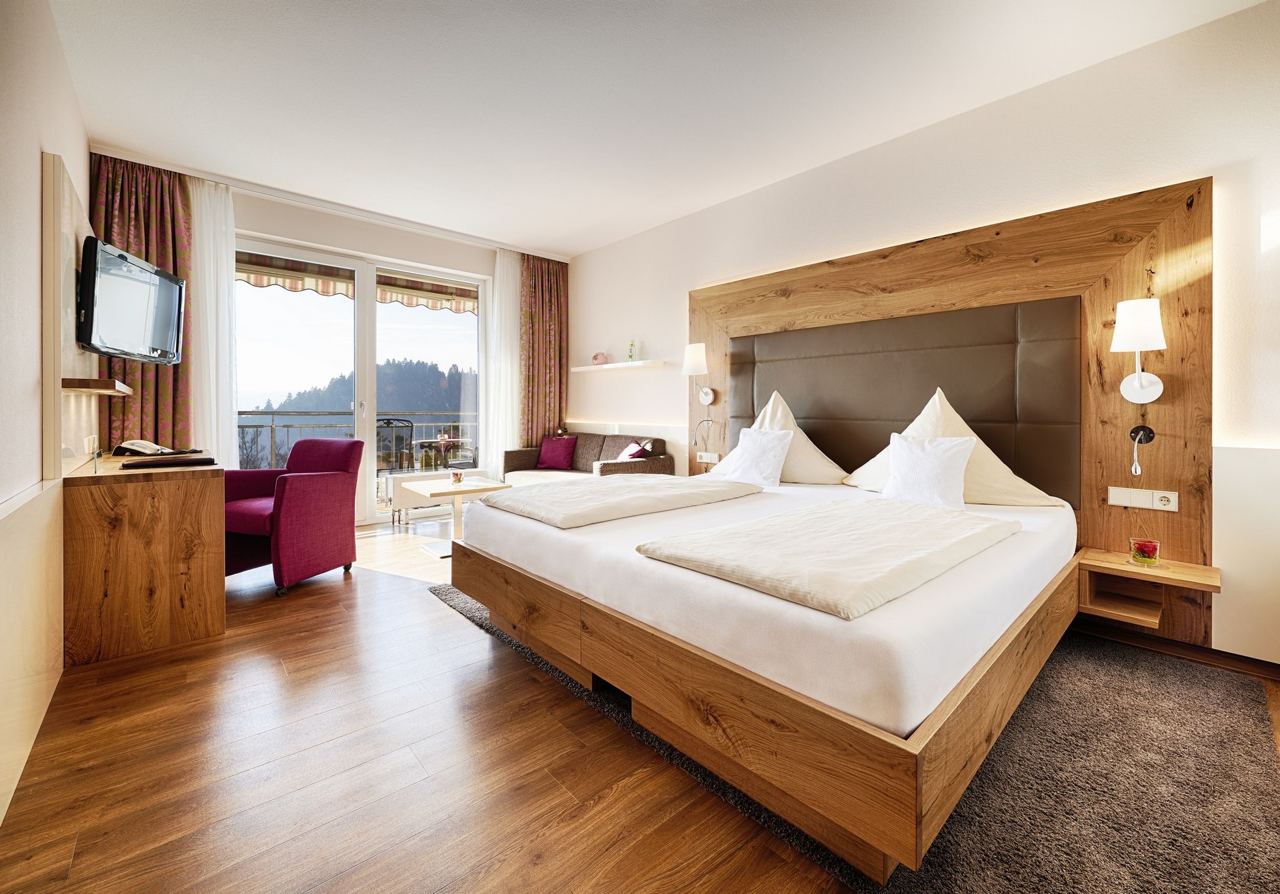 Hotel Kronelamm im Schwarzwald Zimmerkategorien Komfort Doppelzimmer im Haupthaus