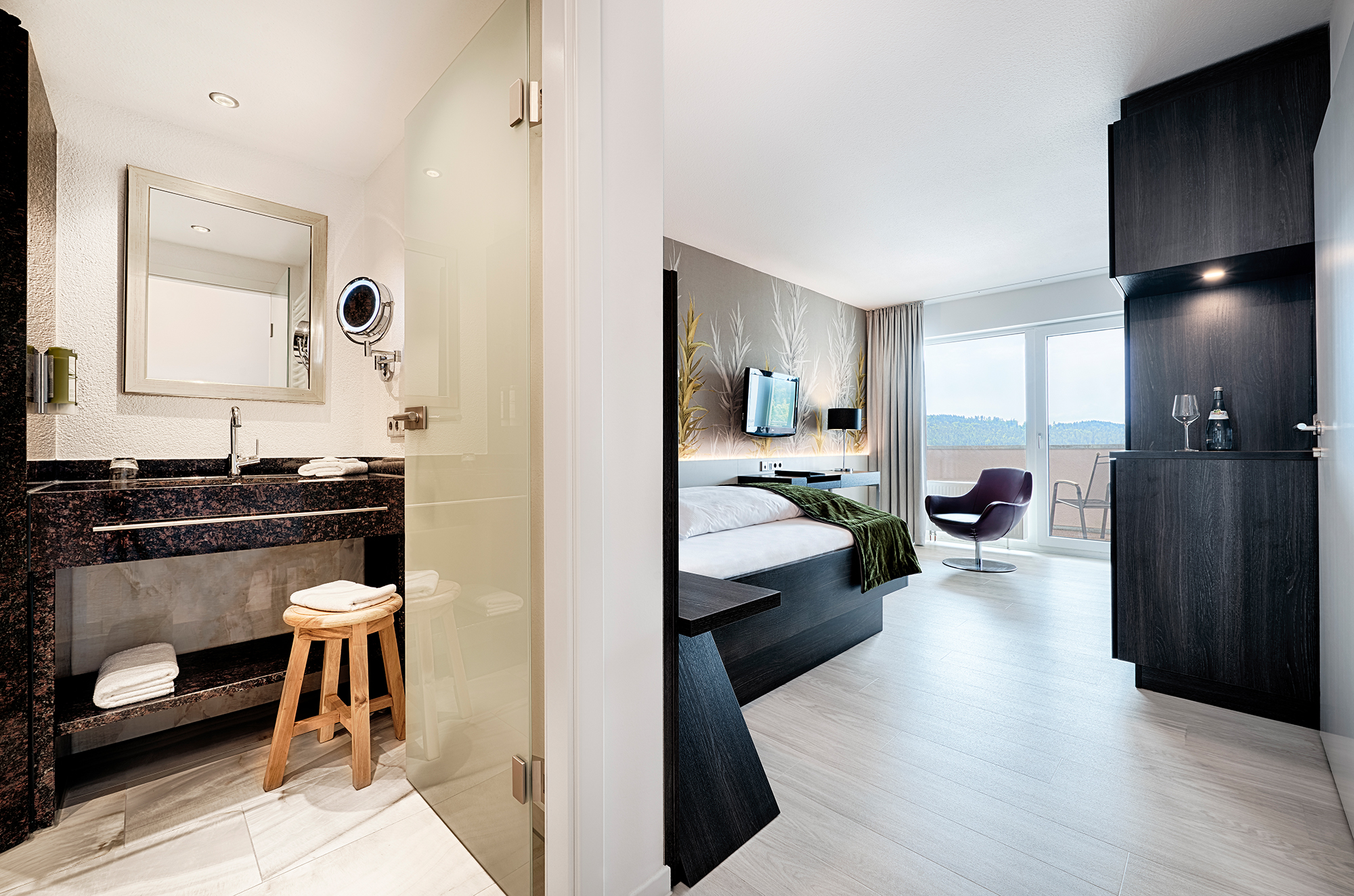 Hotel Kronelamm im Schwarzwald Zimmerkategorien Einzelzimmer Teinachtal im Haupthaus