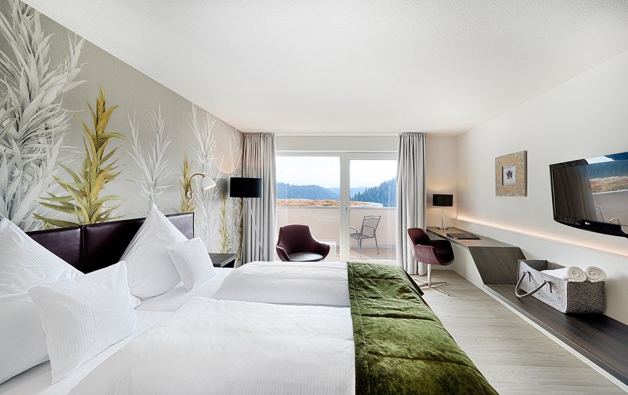 Hotel Kronelamm im Schwarzwald Zimmerkategorien Komfortdoppelzimmer Teinachtal im Haupthaus