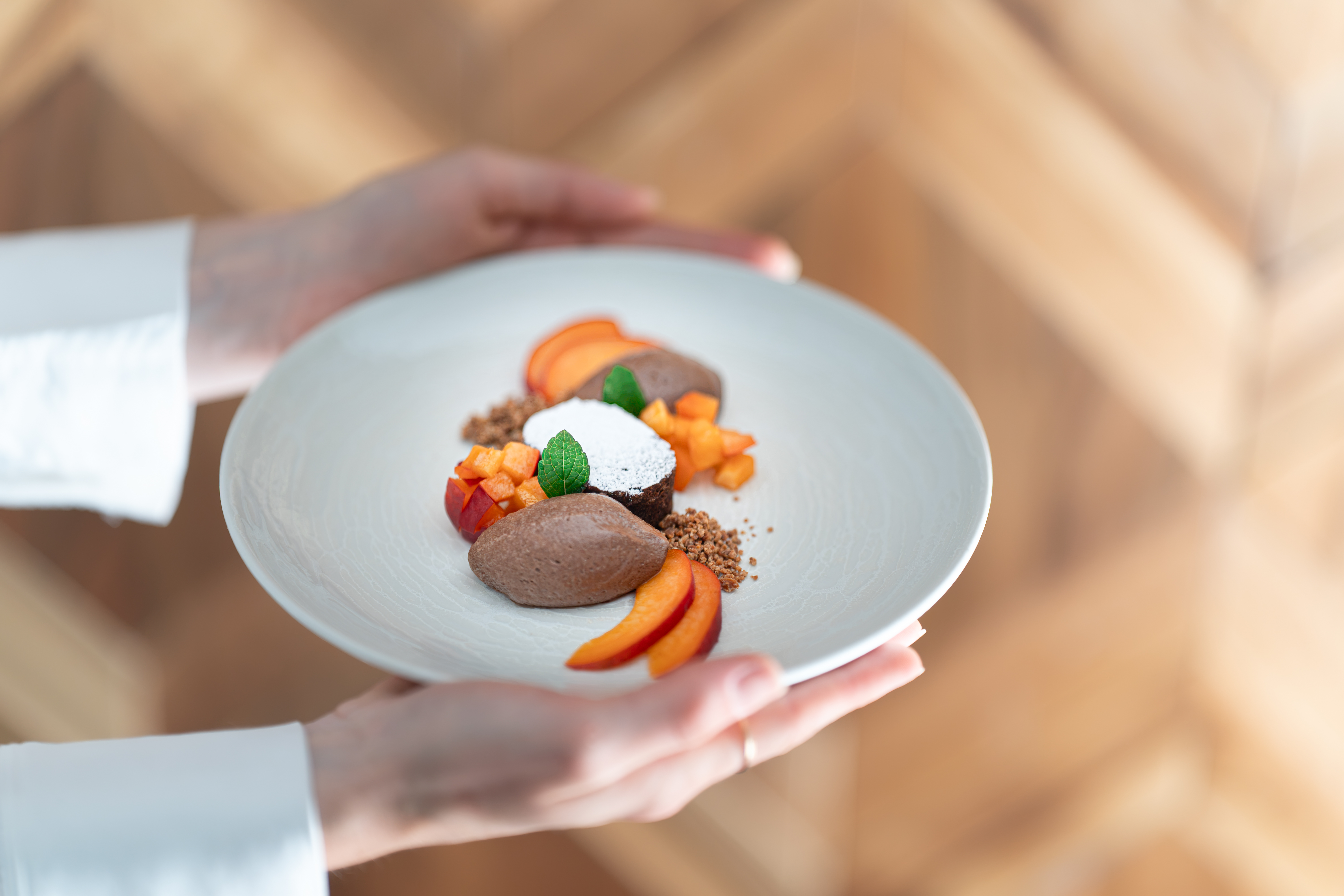 Wellnesshotel: Hotelrestaurant Kronelamm Gericht - Hotel Kronelamm im Schwarzwald