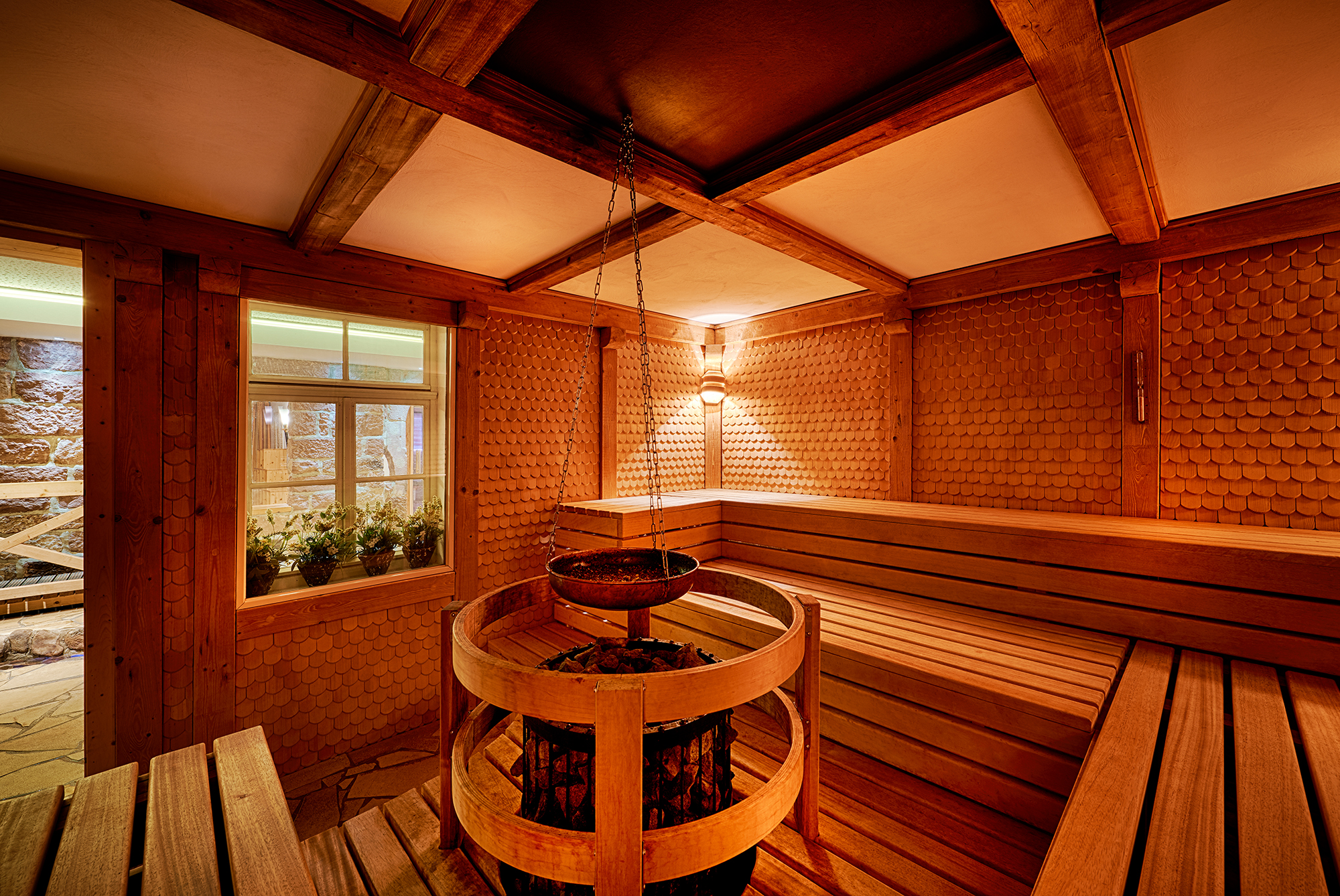 Wellnesshotel: Sauna - Hotel Kronelamm im Schwarzwald