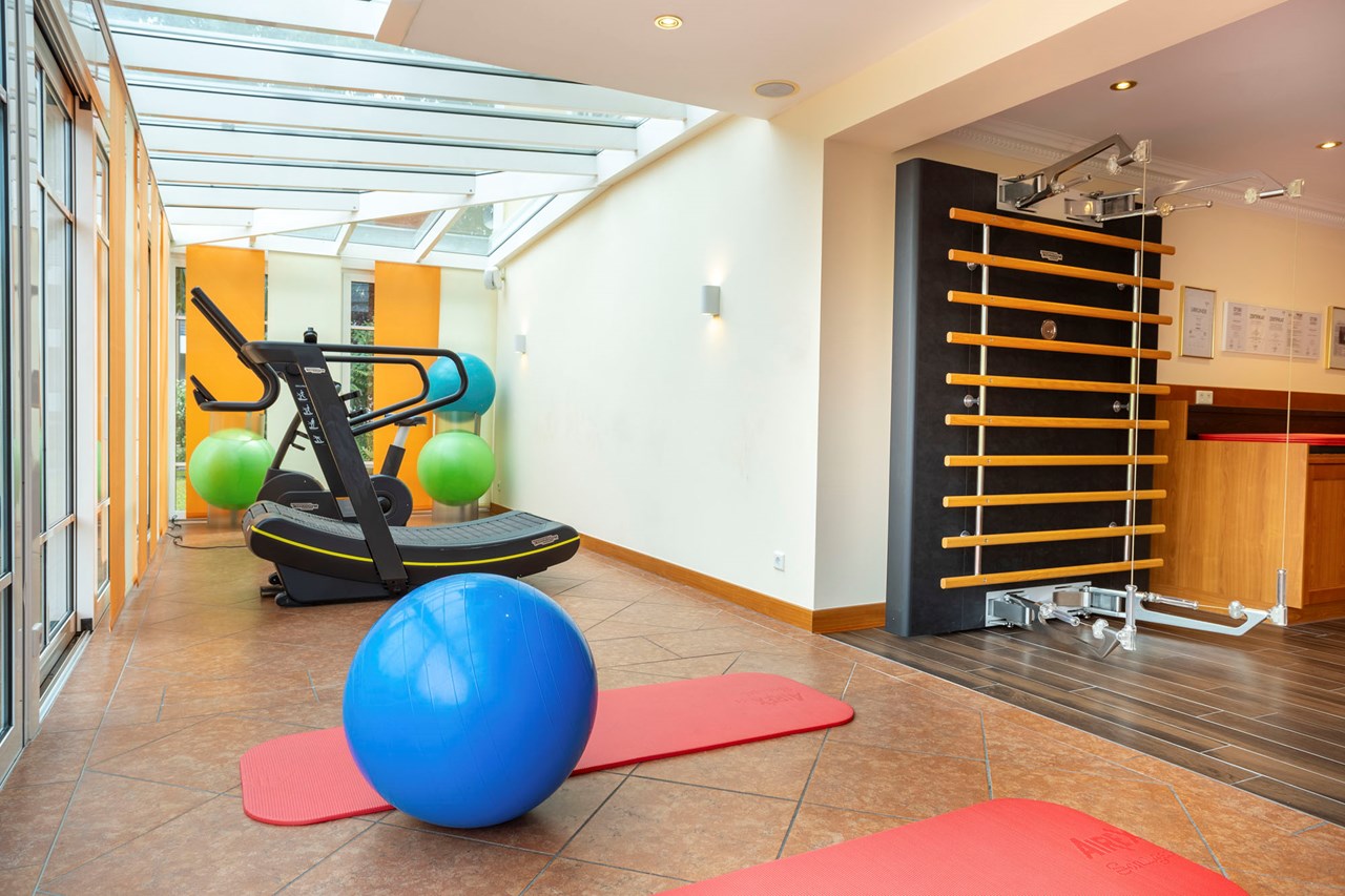 Hotel Schweizer Hof Betriebs-GmbH Fitnessangebote im Detail Fitnessraum