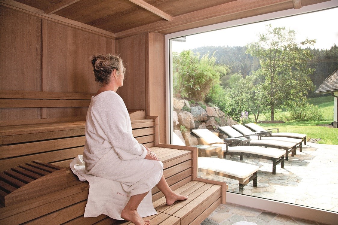 Hotel Kesslermühle Saunen und Bäder im Detail Schwarzwald-Panorama-Sauna