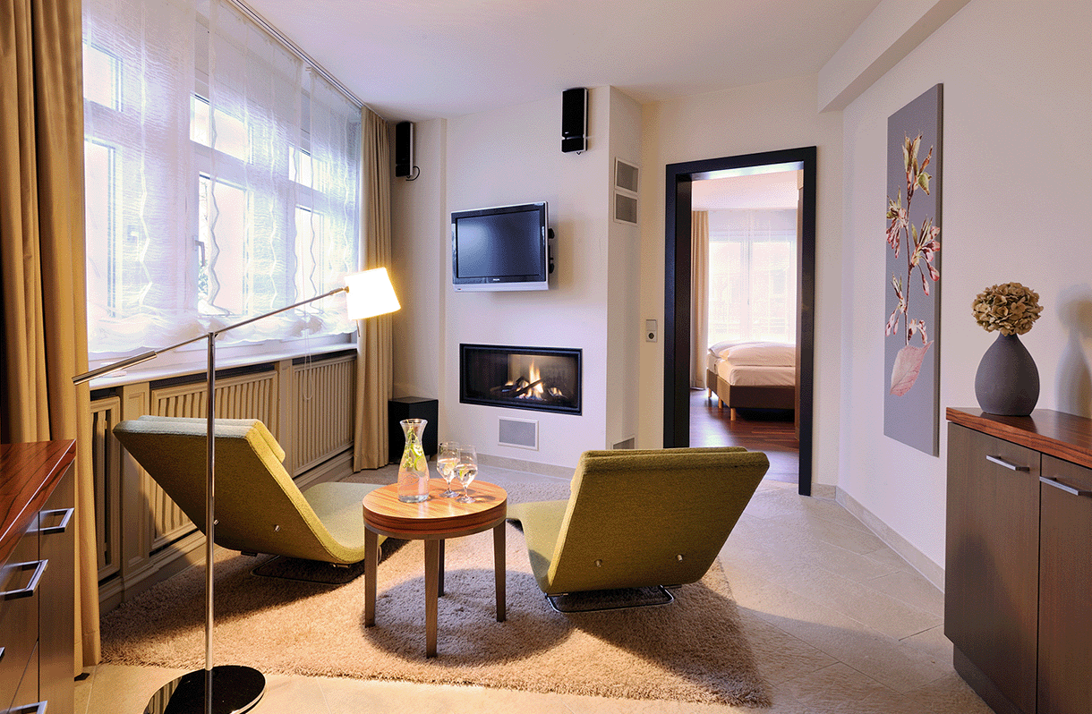 Hotel Ritter Durbach Zimmerkategorien Spa Suite mit Sauna