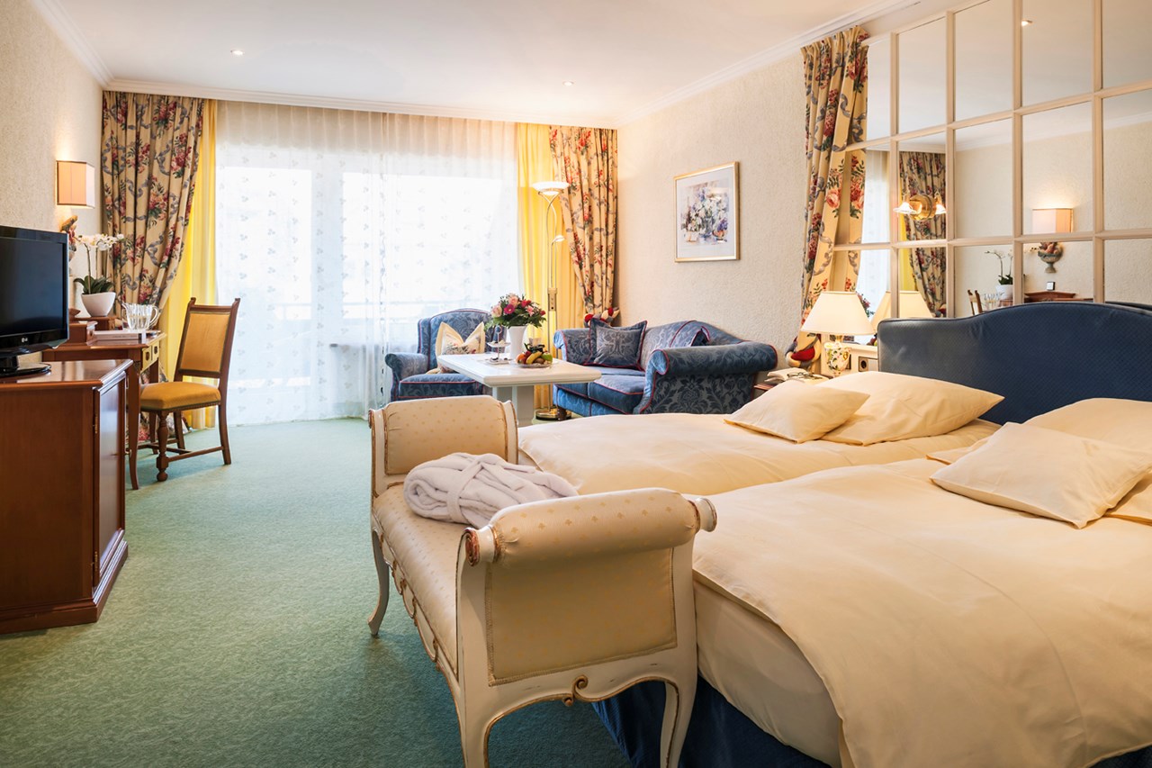 Relais & Châteaux Hotel Schwarzmatt Zimmerkategorien Luxus-Doppelzimmer