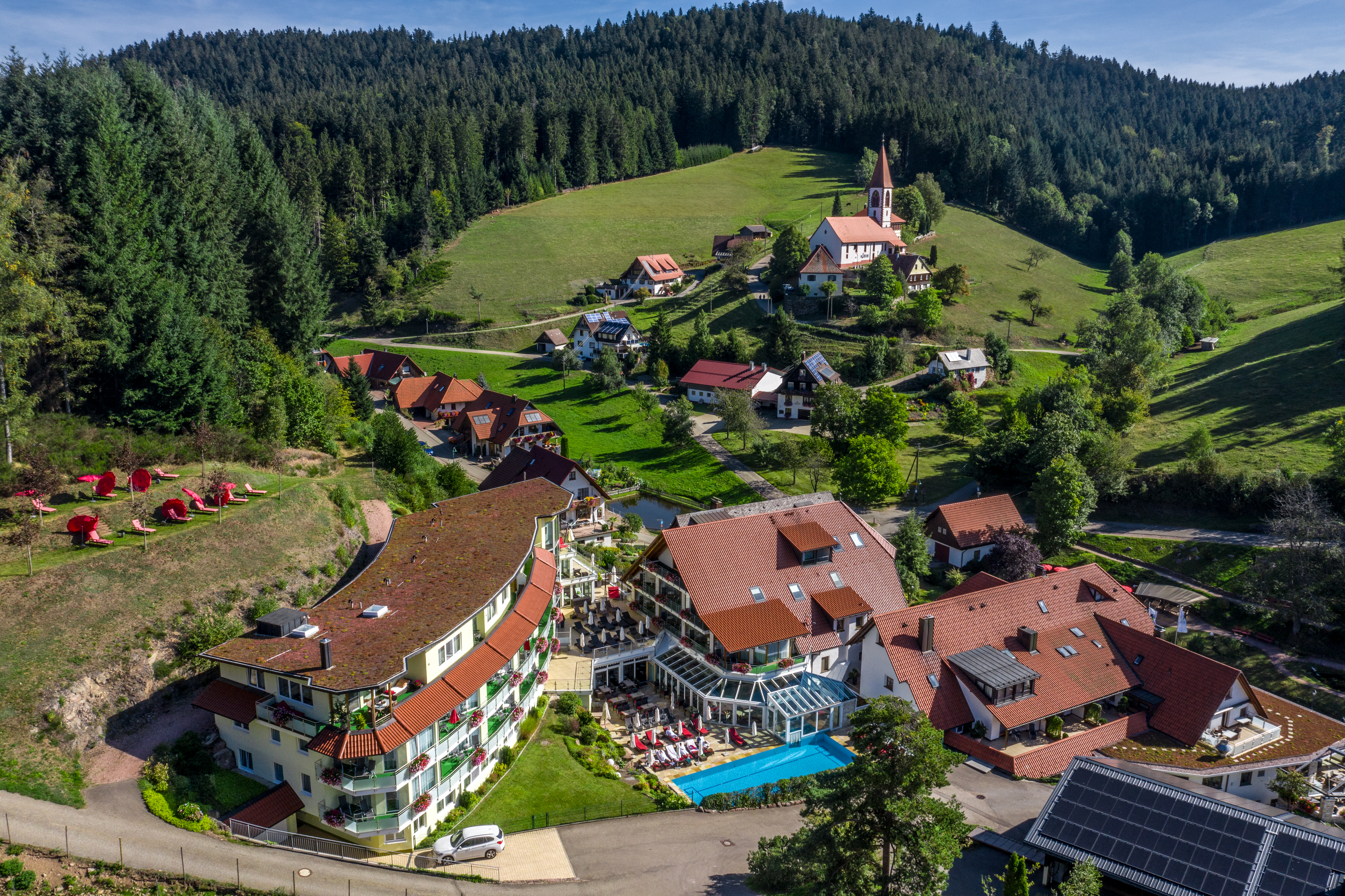 Wellnesshotel: Naturparkhotel Adler Außenansicht - Naturparkhotel Adler - Hotel | Umgebung