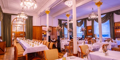 Wellnessurlaub - Hotel-Schwerpunkt: Wellness & Beauty - Hildrizhausen - Restaurant - Wellnesshotel Palmenwald