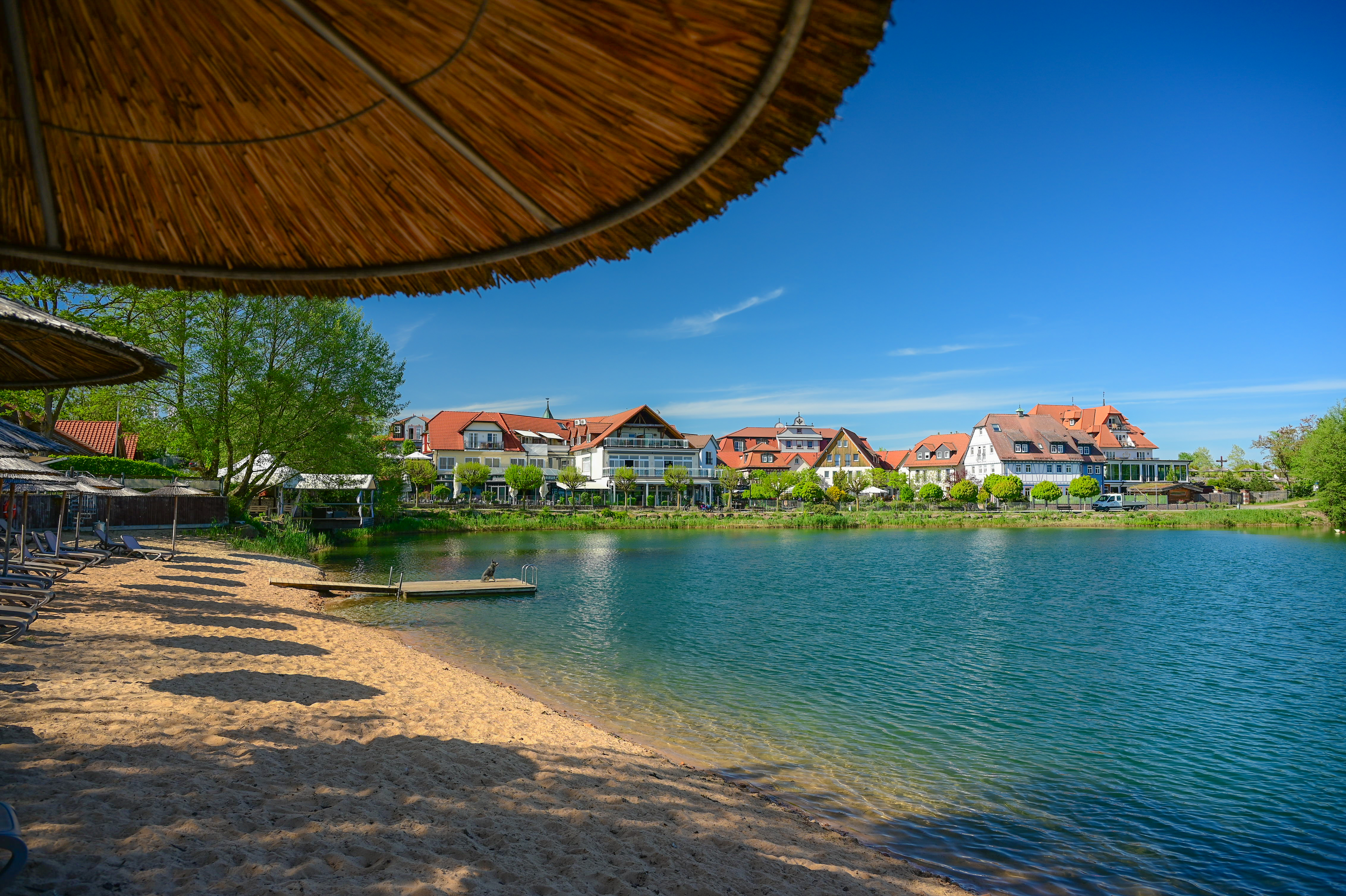 Wellnessurlaub - Whirlpool - Gelnhausen - Strand - Seehotel Niedernberg - Das Dorf am See