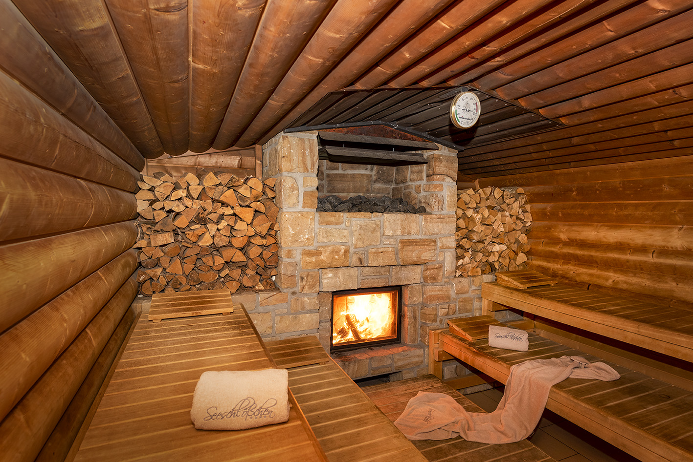 Wellnesshotel Seeschlösschen Saunen und Bäder im Detail MaaSauna