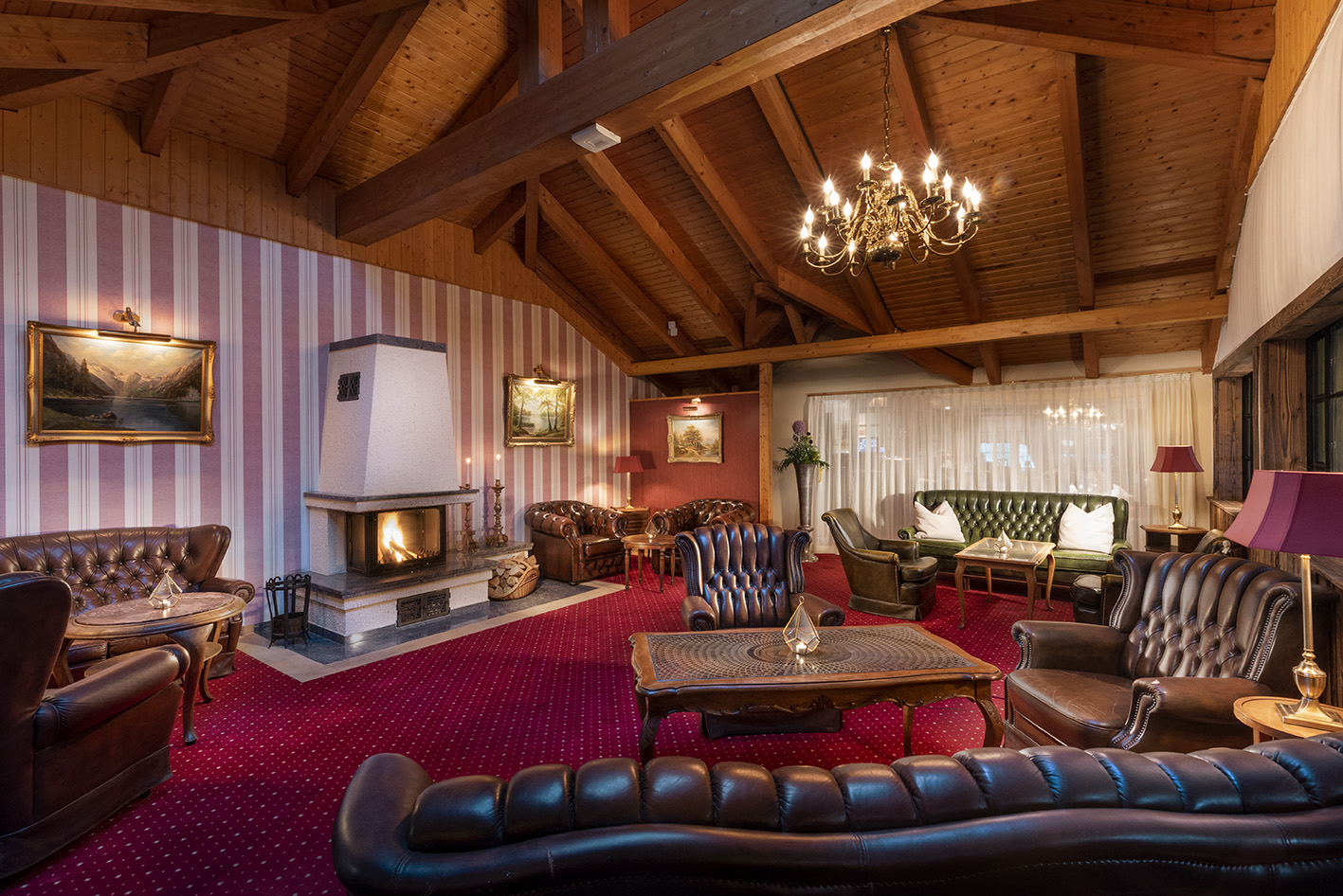 Wellnesshotel: Kaminzimmer - Wellnesshotel Seeschlösschen - Kulinarik | Restaurant