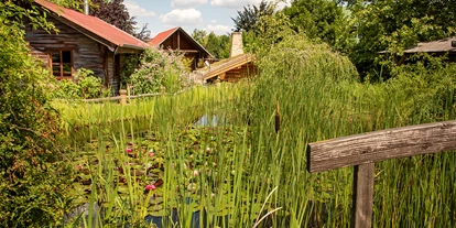 Wellnessurlaub - WLAN - Brandenburg - Feuchtbiotop und Pavillion
 - Wellnesshotel Seeschlösschen