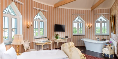Wellnessurlaub - WLAN - Brandenburg - Turm Suite - Wellnesshotel Seeschlösschen