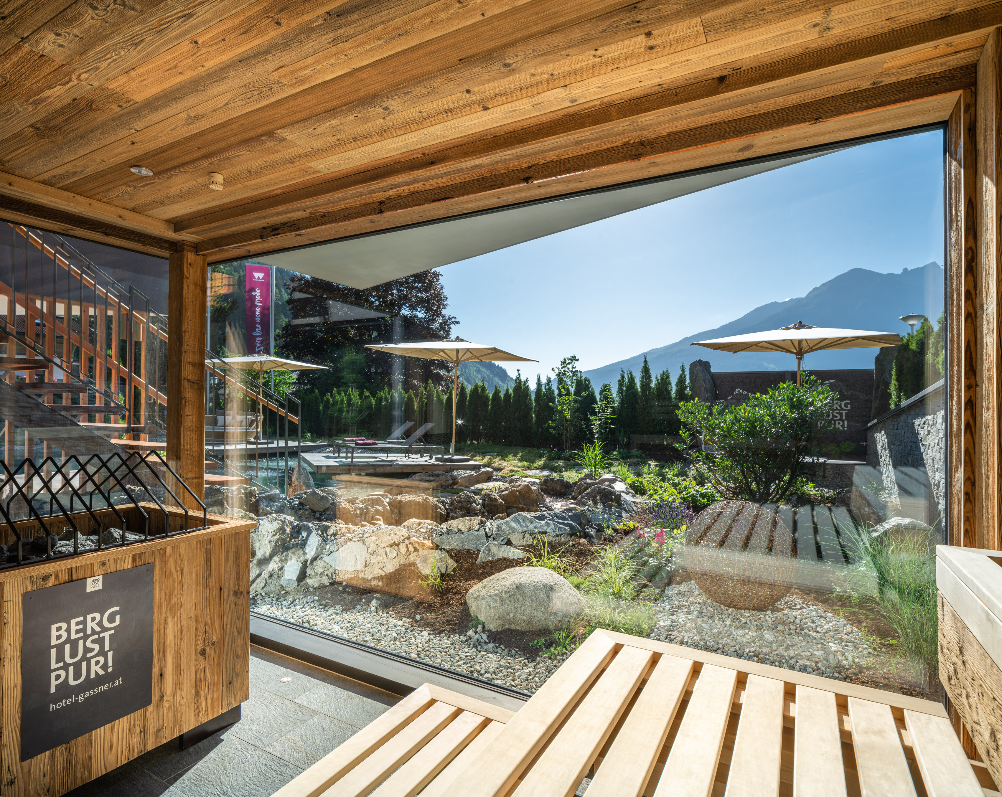 Wellnesshotel: Panorama-Sauna im Hotel Gassner - Hotel Gassner****Superior