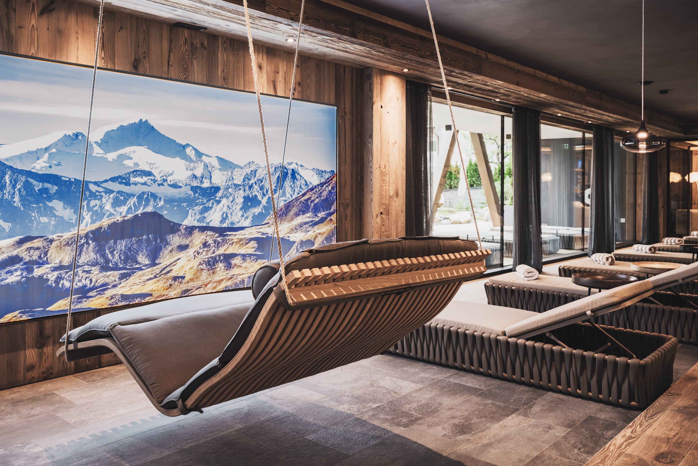 Wellnesshotel: Ruheraum im 1.200 m² großen Crystal- & GartenSPA - Hotel Gassner****Superior