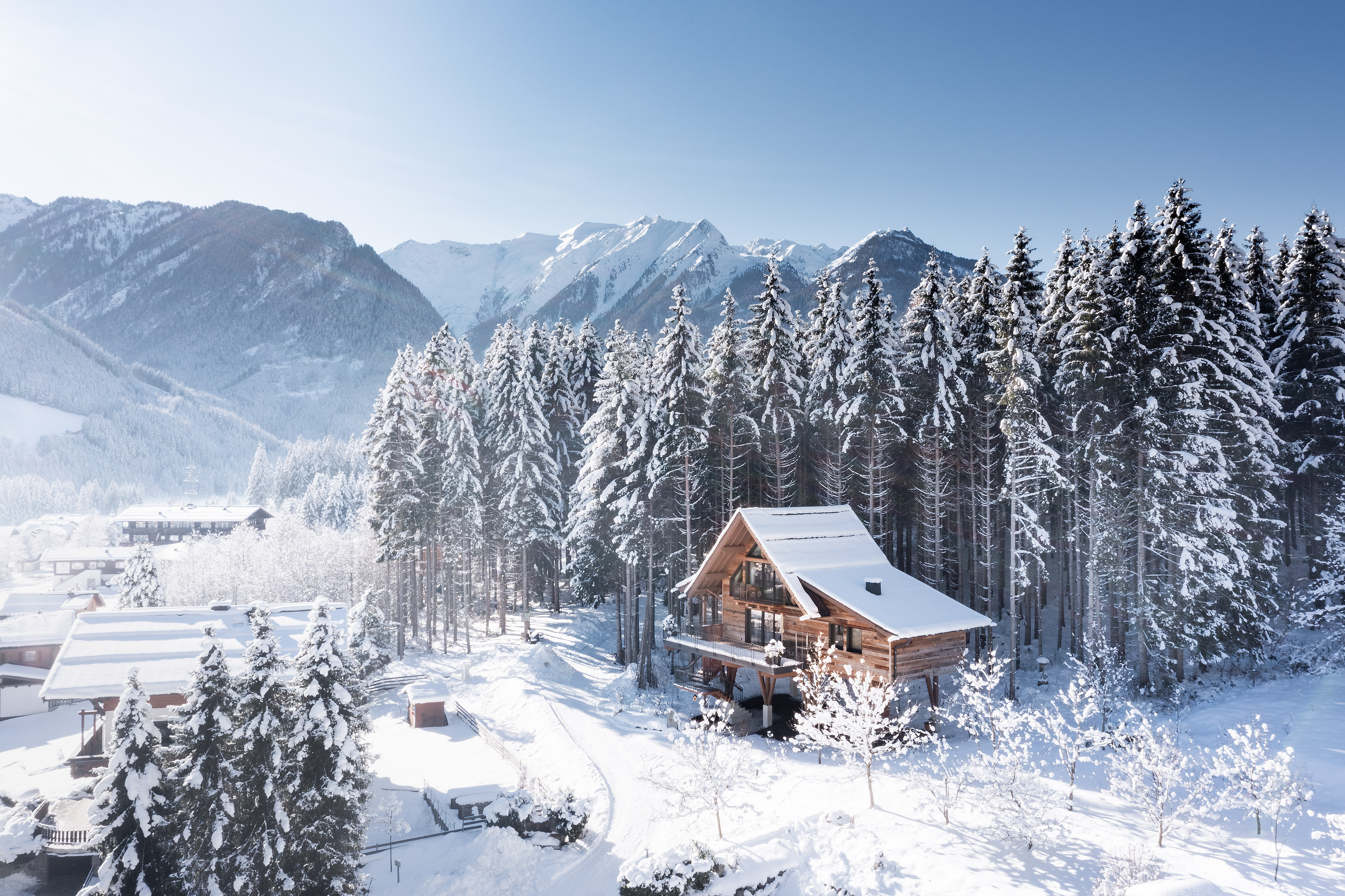 Wellnesshotel: Gassner Baumhaus.Lodge im Winter - Hotel Gassner****Superior