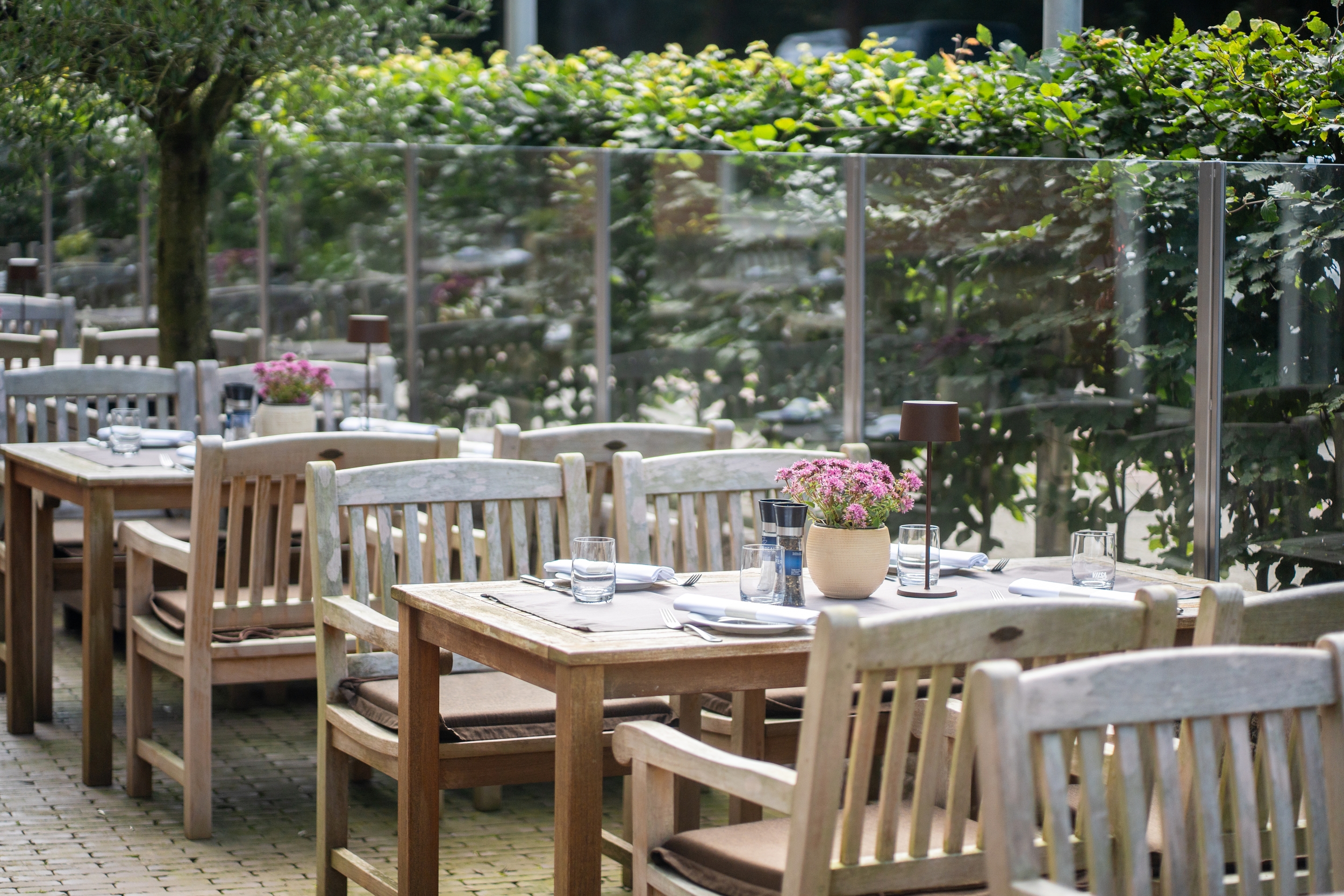 Wellnesshotel: Terrasse Trattoria "del bosco" - MUNTE - Wellnesshotel am Stadtwald - MUNTE - Wellnesshotel am Stadtwald