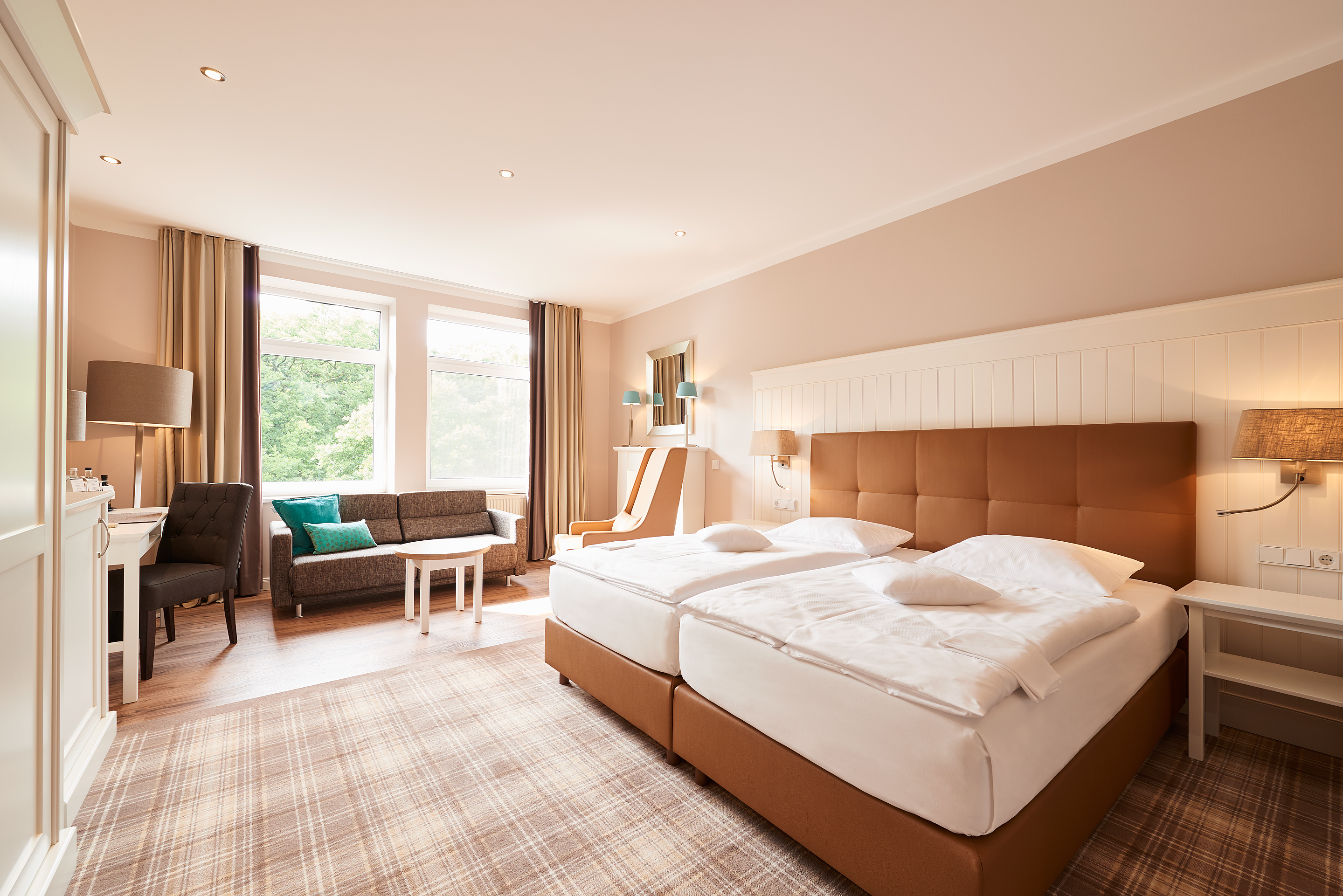 Wellnesshotel: Deluxe Zimmer - MUNTE - Wellnesshotel am Stadtwald - MUNTE - Wellnesshotel am Stadtwald
