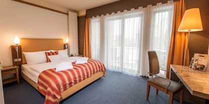 Wellnessurlaub - Whirlpool - Hessen - Zimmerbeispiel Junior-Doppelzimmer - Göbel´s Schlosshotel " Prinz von Hessen "