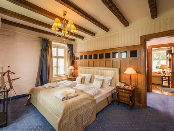 Wellnesshotel: Zimmerbeispiel Prinz von Hessen Suite - Göbel´s Schlosshotel " Prinz von Hessen "