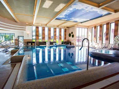 Wellnesshotel: Schwimmbad - Göbel´s Schlosshotel " Prinz von Hessen "