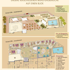 Wellnesshotel: Übersicht Wellness-Bereich - Göbel´s Schlosshotel " Prinz von Hessen "