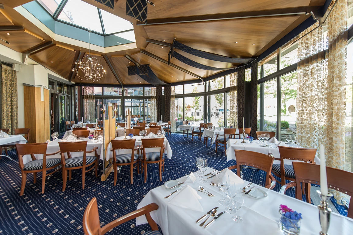 Wellnesshotel: Restaurant Schlossgarten - Göbel´s Schlosshotel " Prinz von Hessen "