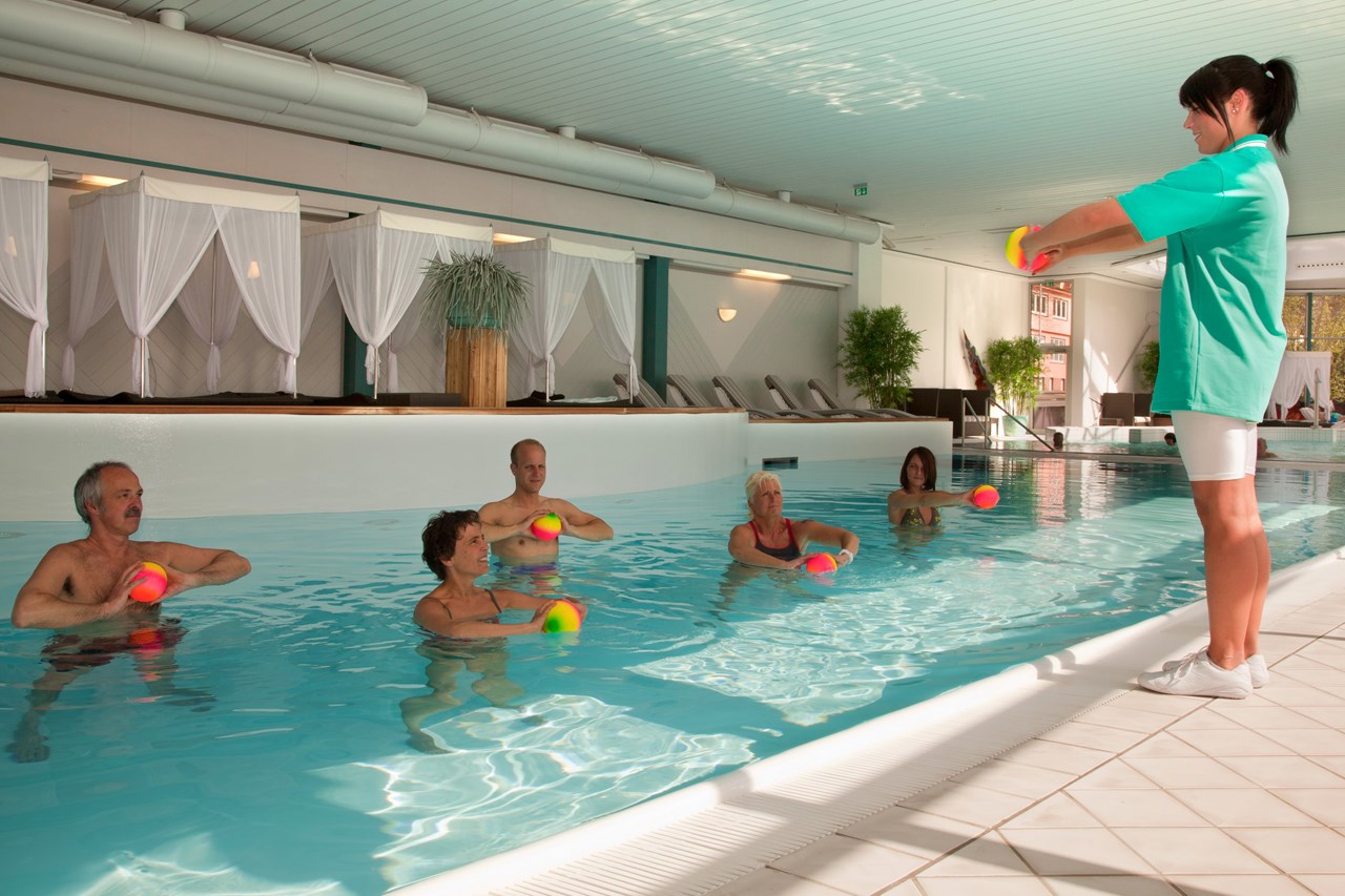 Göbel's Hotel AquaVita Fitnessangebote im Detail Wassergymnastik