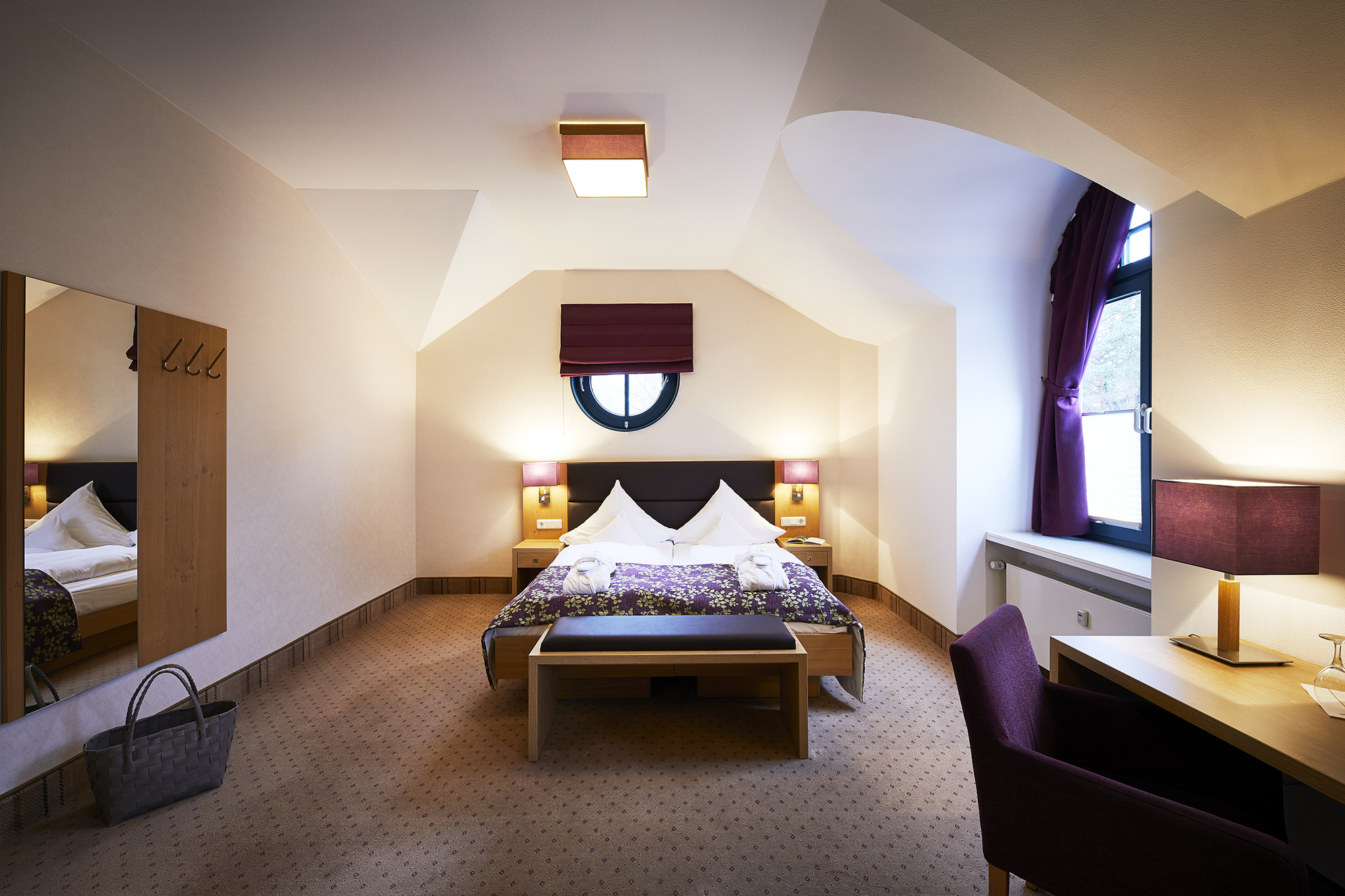 Wellnesshotel: Zimmerbeispiel Deluxe-Doppelzimmer - Göbel's Hotel AquaVita