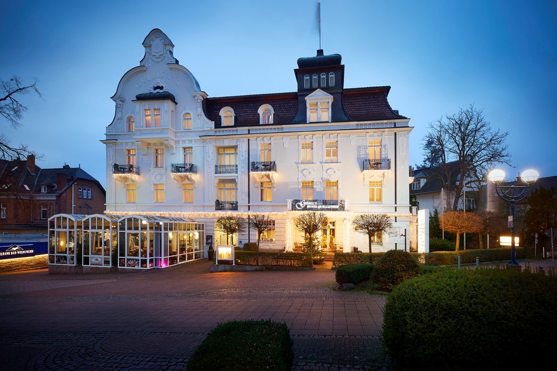 Wellnesshotel: Außenansicht Göbel´s Hotel Quellenhof - Göbel's Hotel Quellenhof