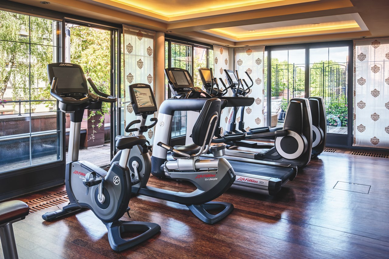 Hotel Die Sonne Frankenberg Fitnessangebote im Detail Fitnessraum