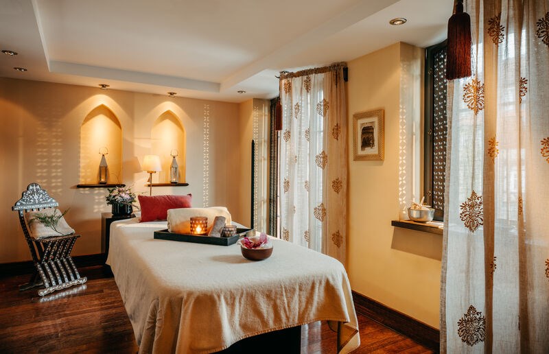 Hotel Die Sonne Frankenberg Massagen im Detail Massageraum