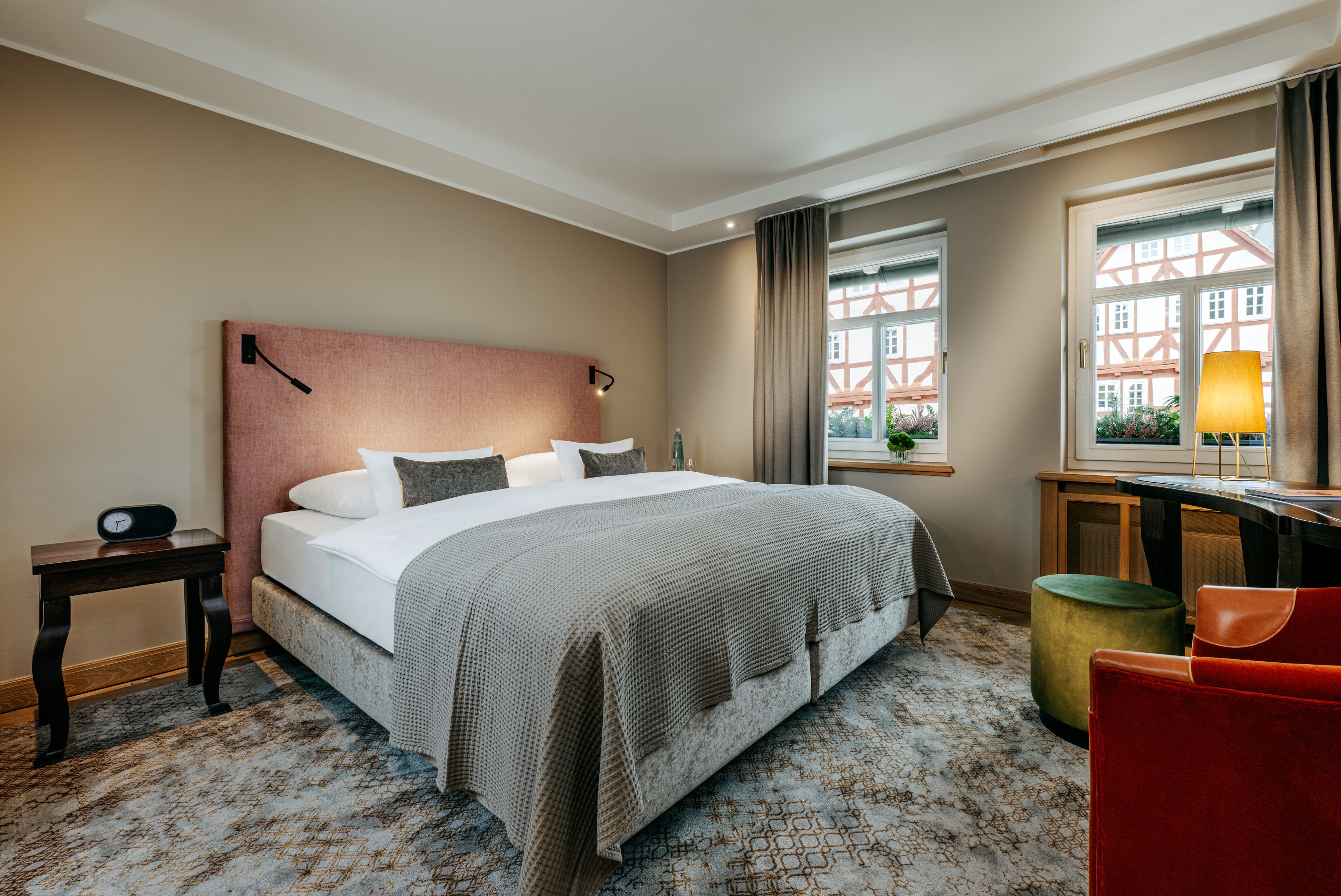 Wellnessurlaub - Bettgrößen: Doppelbett - Deutschland - Hotel Die Sonne Frankenberg