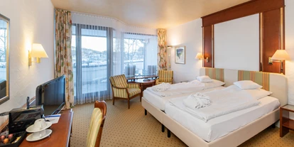 Wellnessurlaub - Hotel-Schwerpunkt: Wellness & Romantik - Lippstadt - Zimmerbeispiel Komfort-Doppelzimmer - Romantik Hotel Stryckhaus
