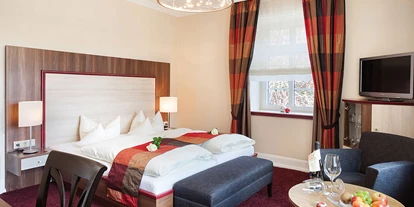 Wellnessurlaub - Hotel-Schwerpunkt: Wellness & Romantik - Lippstadt - 2-Raum-Appartement - Schlafraum - Rüters Parkhotel