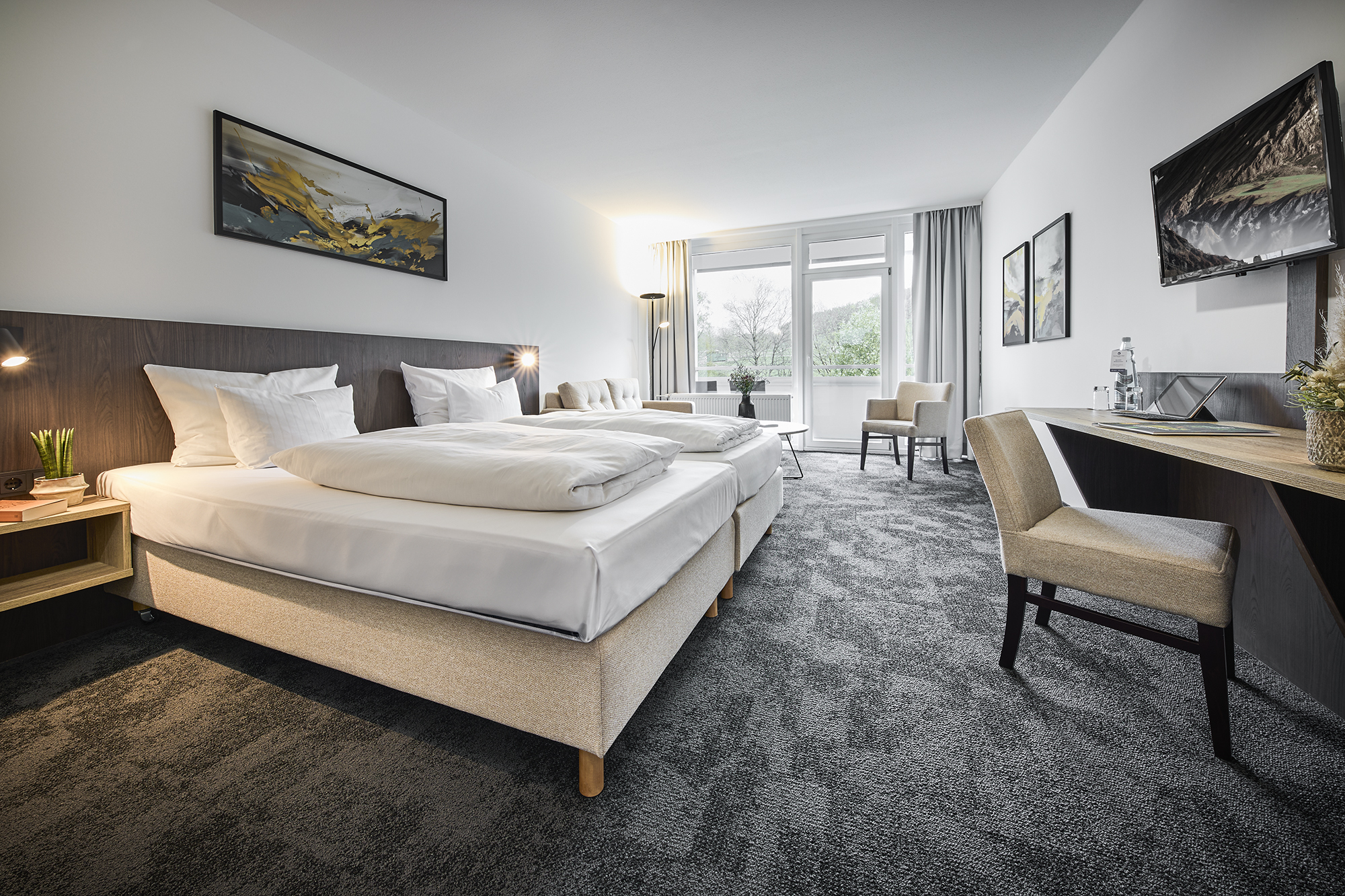 Wellnesshotel: Komfort Plus Zimmer - Sauerland Stern Hotel