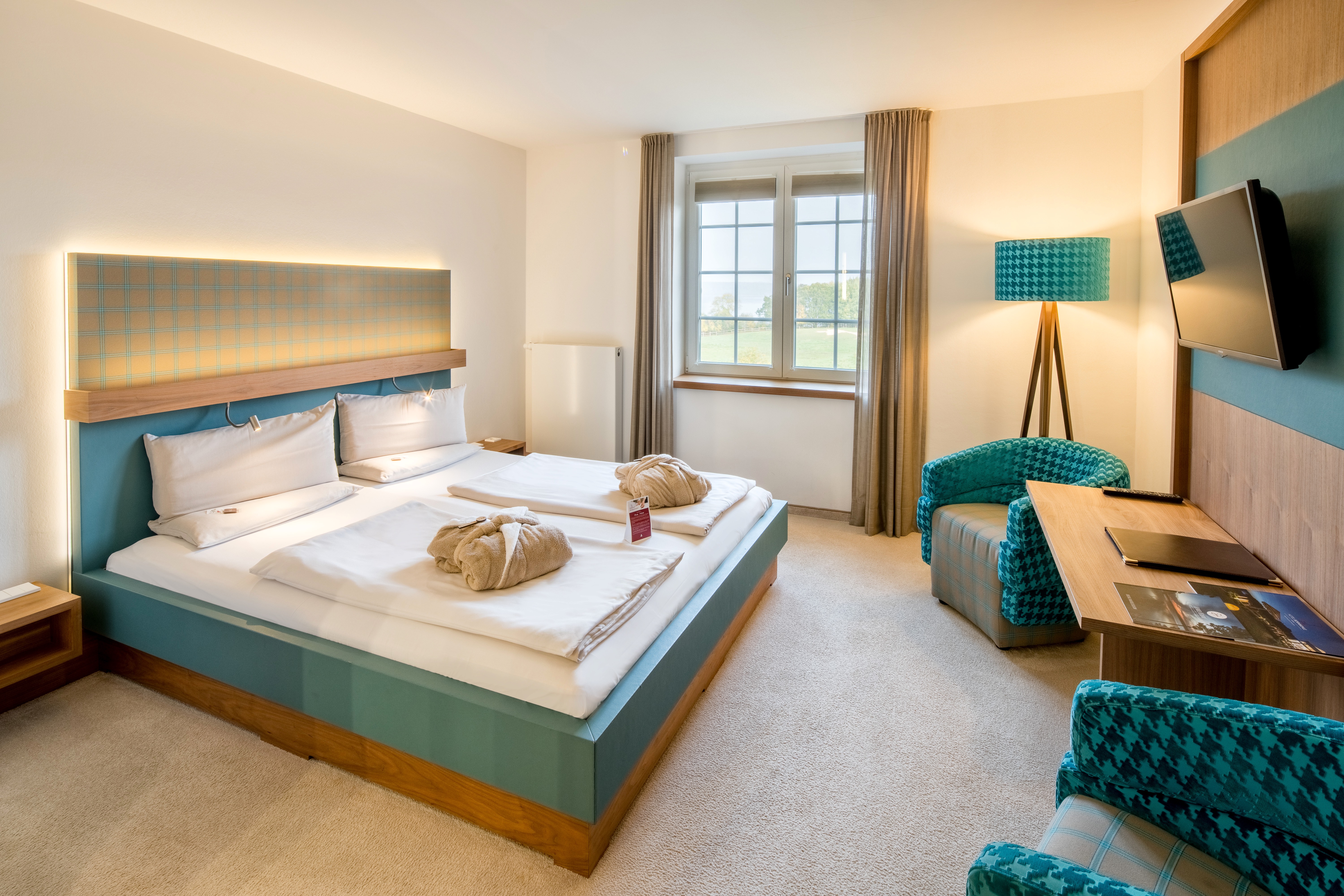 Bornmühle Zimmerkategorien Doppelzimmer Blue View