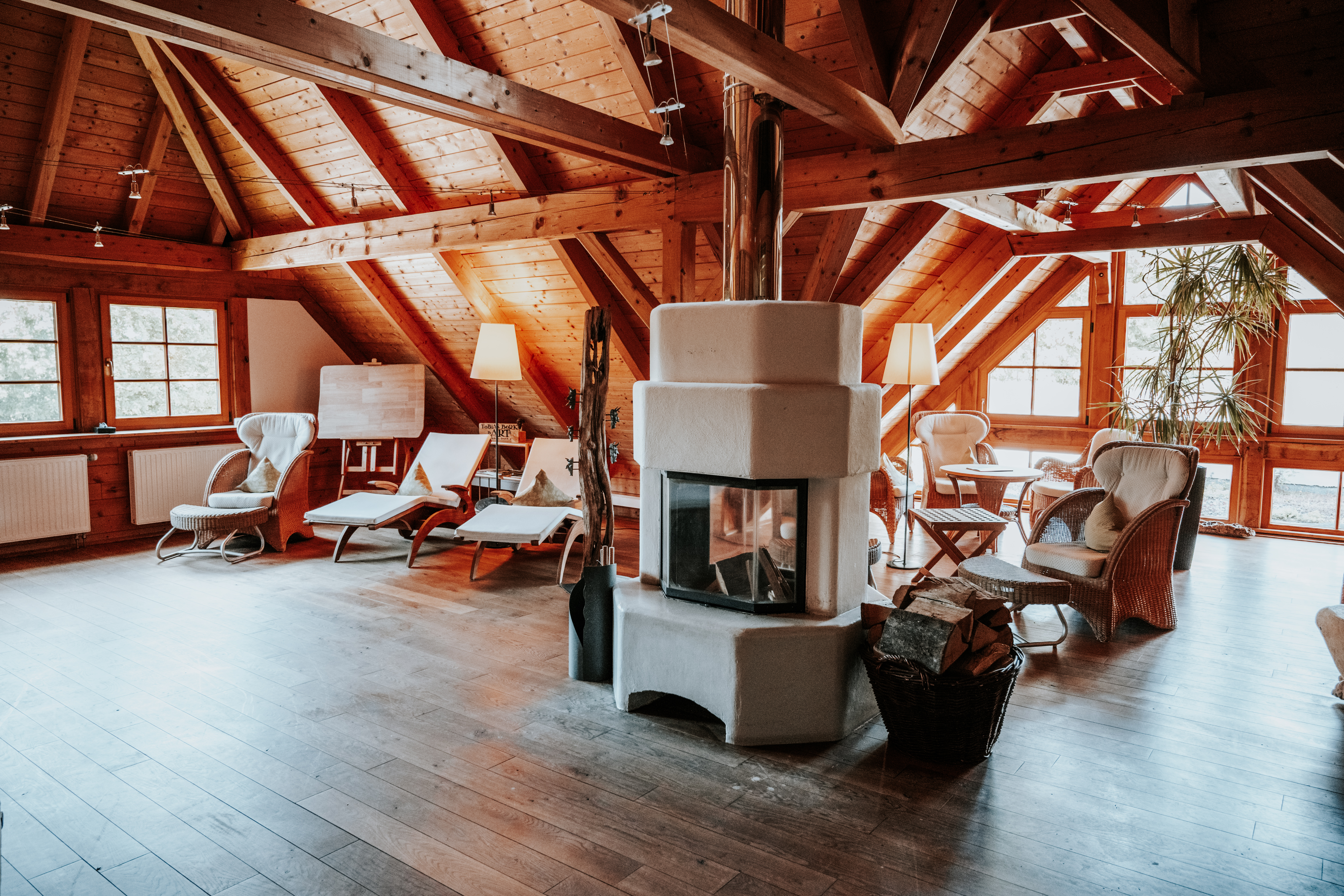 Wellnessurlaub - Ostsee - Kaminzimmer - Hotel Haferland