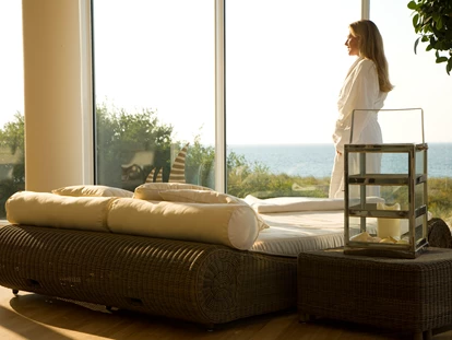 Wellnessurlaub - Paarmassage - Ostsee - Dünenmeer- SPA ,it Blick auf die Ostsee - Strandhotel Dünenmeer