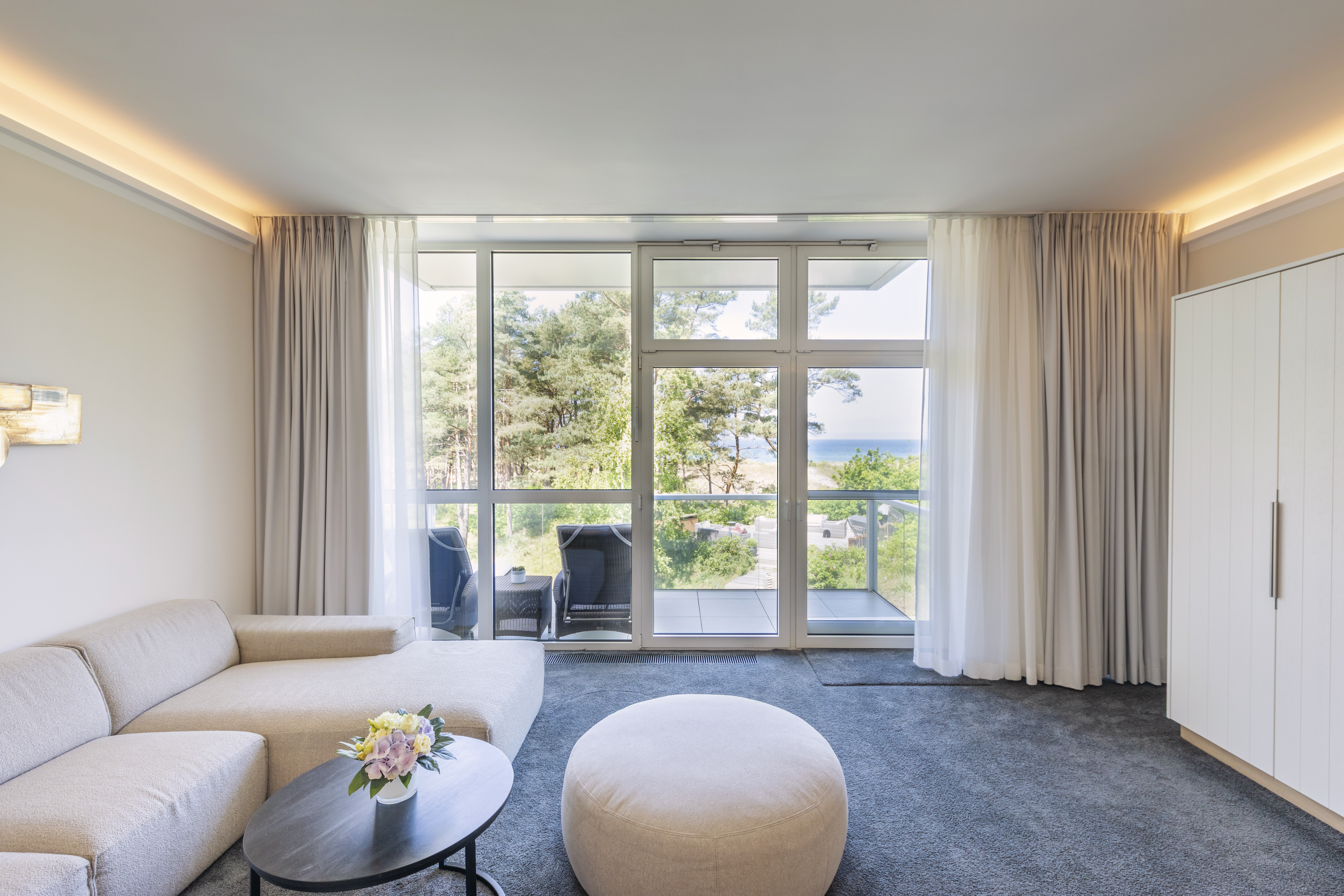 Wellnesshotel: Suite im Strandhotel Fischland - Strandhotel Fischland  - Zimmer | Suiten