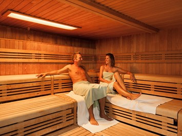 Ostseehotel - Villen im Park Saunen und Bäder im Detail Bio-Sauna