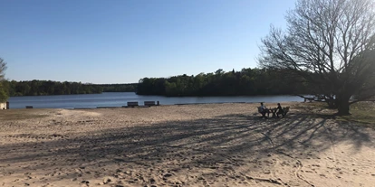 Wellnessurlaub - barrierefrei - Niedersachsen - Badestrand Thülsfelder Talsperre - Hotel Heidegrund