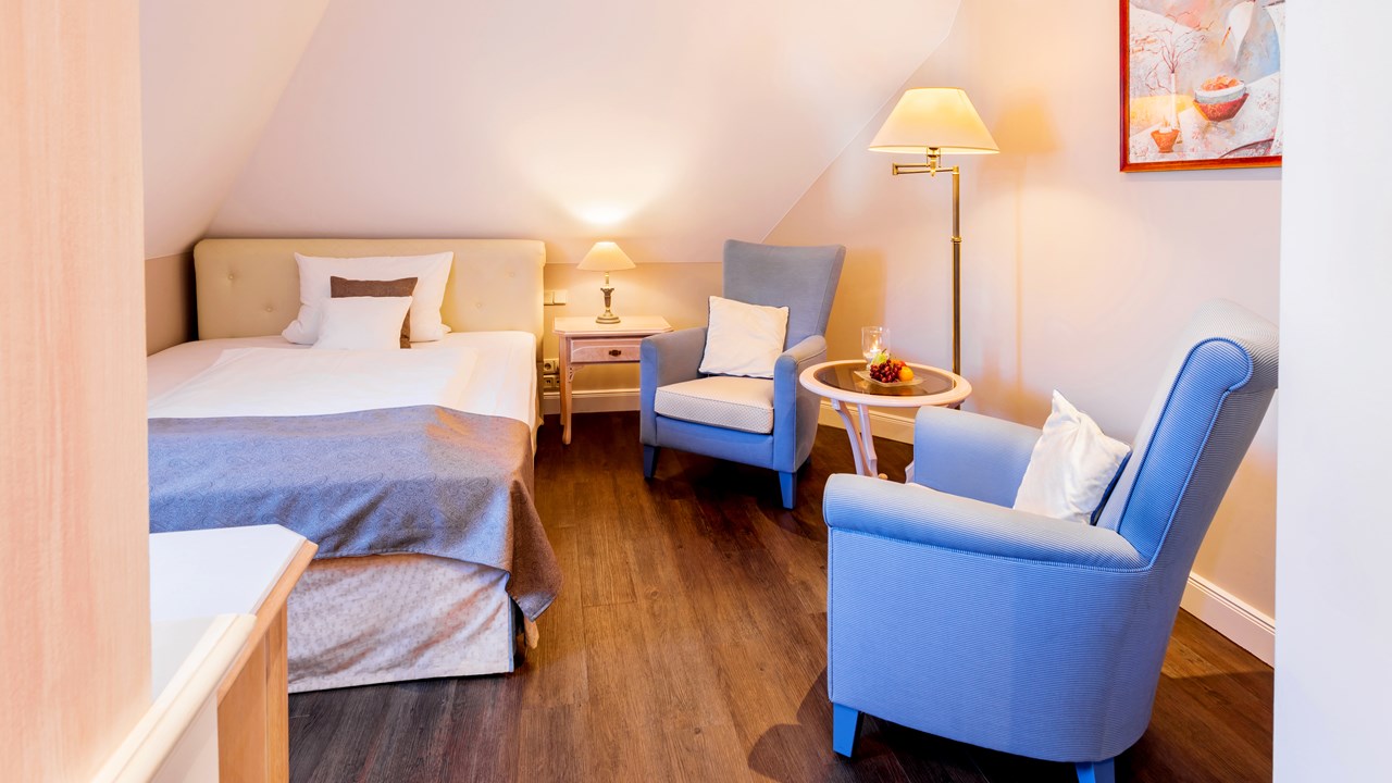 Hotel Romantischer Winkel - RoLigio® & Wellness Resort Zimmerkategorien Großes Schlösschen Einzelzimmer