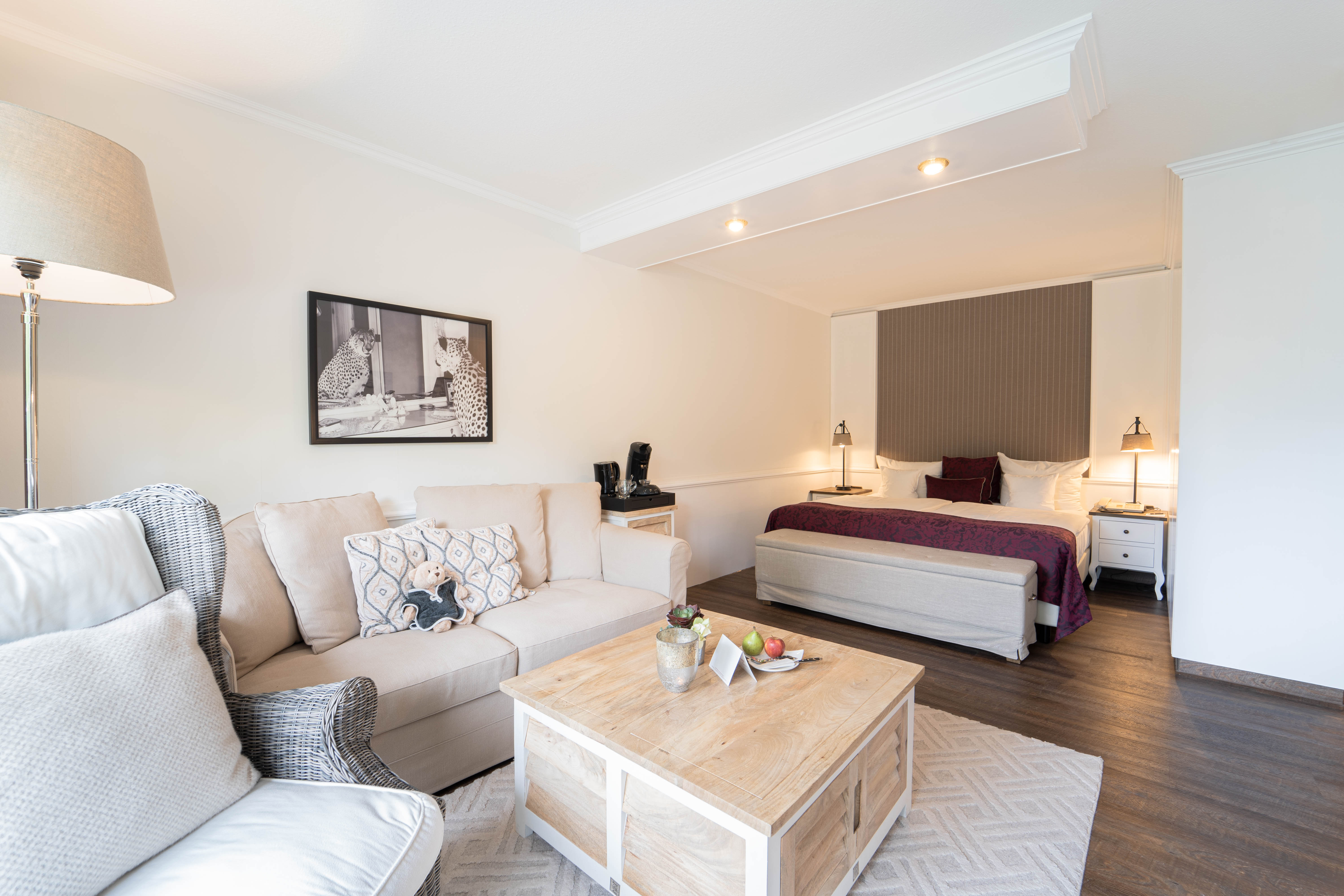 Hotel Romantischer Winkel - RoLigio® & Wellness Resort Zimmerkategorien See Doppelzimmer Deluxe